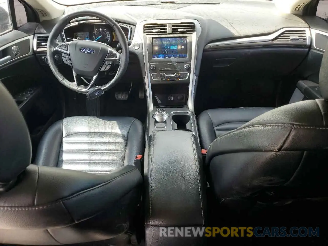 8 fotografías del automóvil dañado 3FA6P0CD4LR189105 FORD FUSION 2020