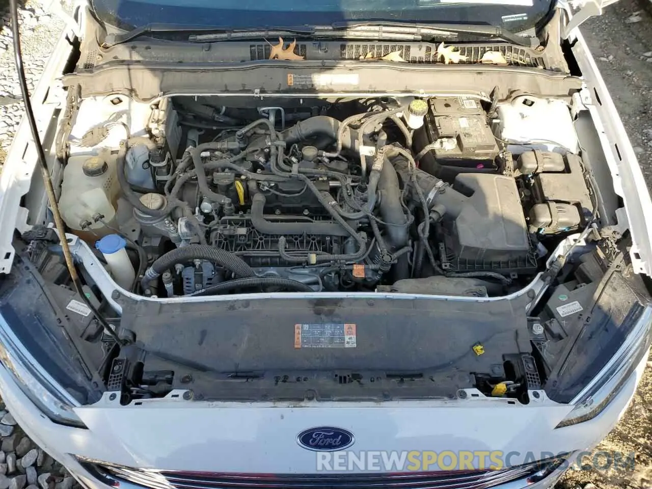 11 fotografías del automóvil dañado 3FA6P0CD5LR177142 FORD FUSION 2020