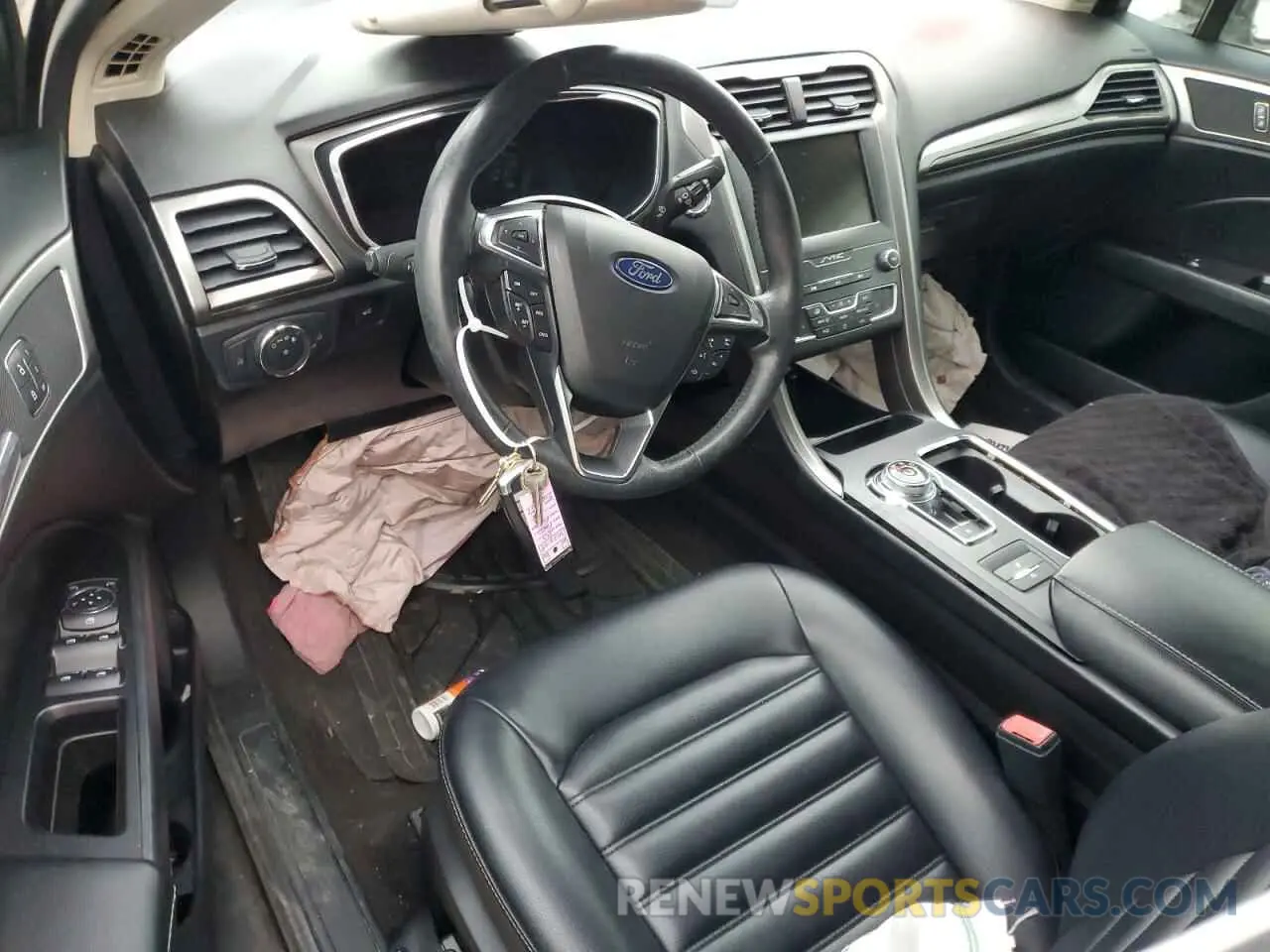 8 fotografías del automóvil dañado 3FA6P0CD5LR192191 FORD FUSION 2020