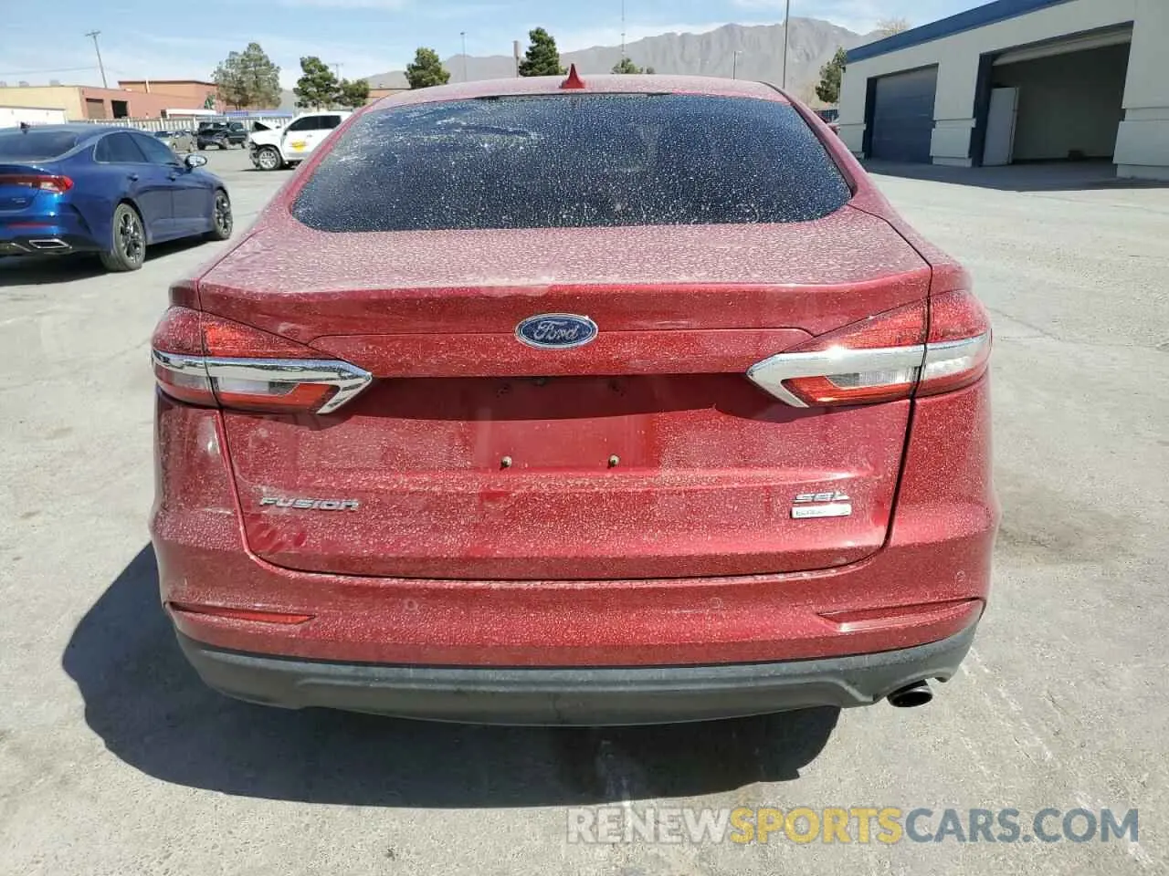 6 fotografías del automóvil dañado 3FA6P0CD5LR195737 FORD FUSION 2020