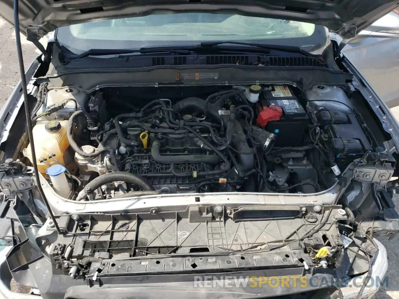 11 fotografías del automóvil dañado 3FA6P0CD5LR206610 FORD FUSION 2020
