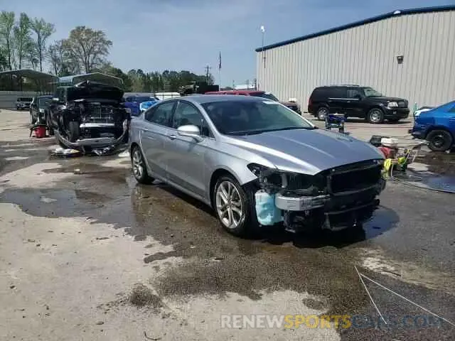 14 fotografías del automóvil dañado 3FA6P0CD5LR206610 FORD FUSION 2020
