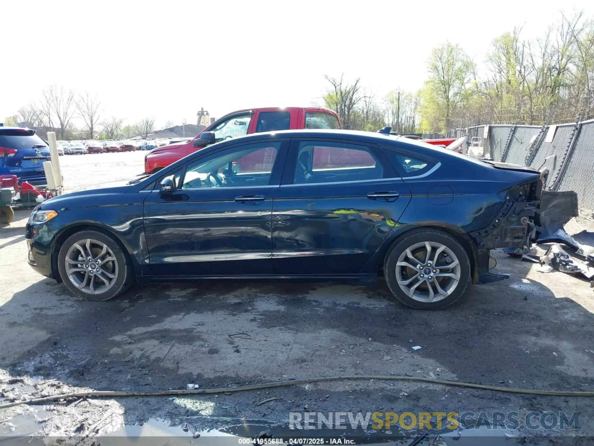 15 fotografías del automóvil dañado 3FA6P0CD6LR198985 FORD FUSION 2020