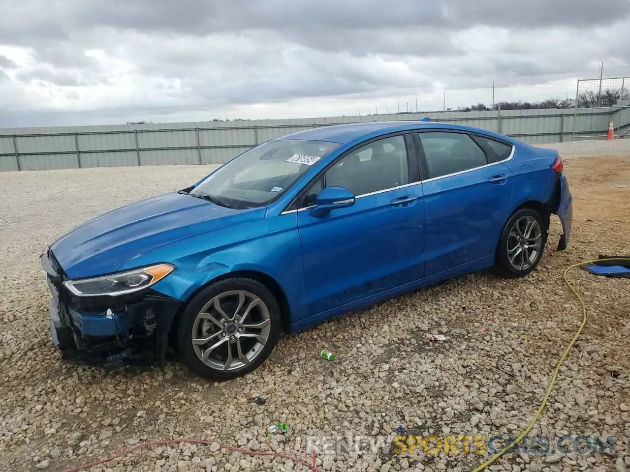 1 fotografías del automóvil dañado 3FA6P0CD7LR136754 FORD FUSION 2020