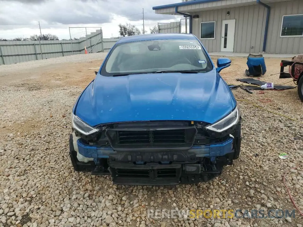 5 fotografías del automóvil dañado 3FA6P0CD7LR136754 FORD FUSION 2020