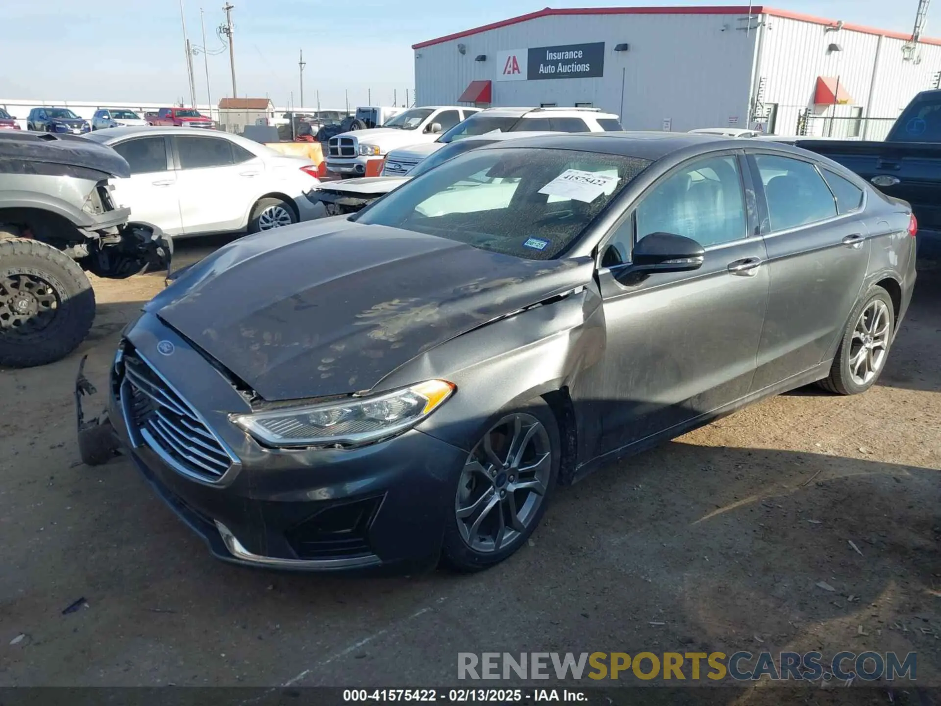 2 fotografías del automóvil dañado 3FA6P0CD8LR117551 FORD FUSION 2020