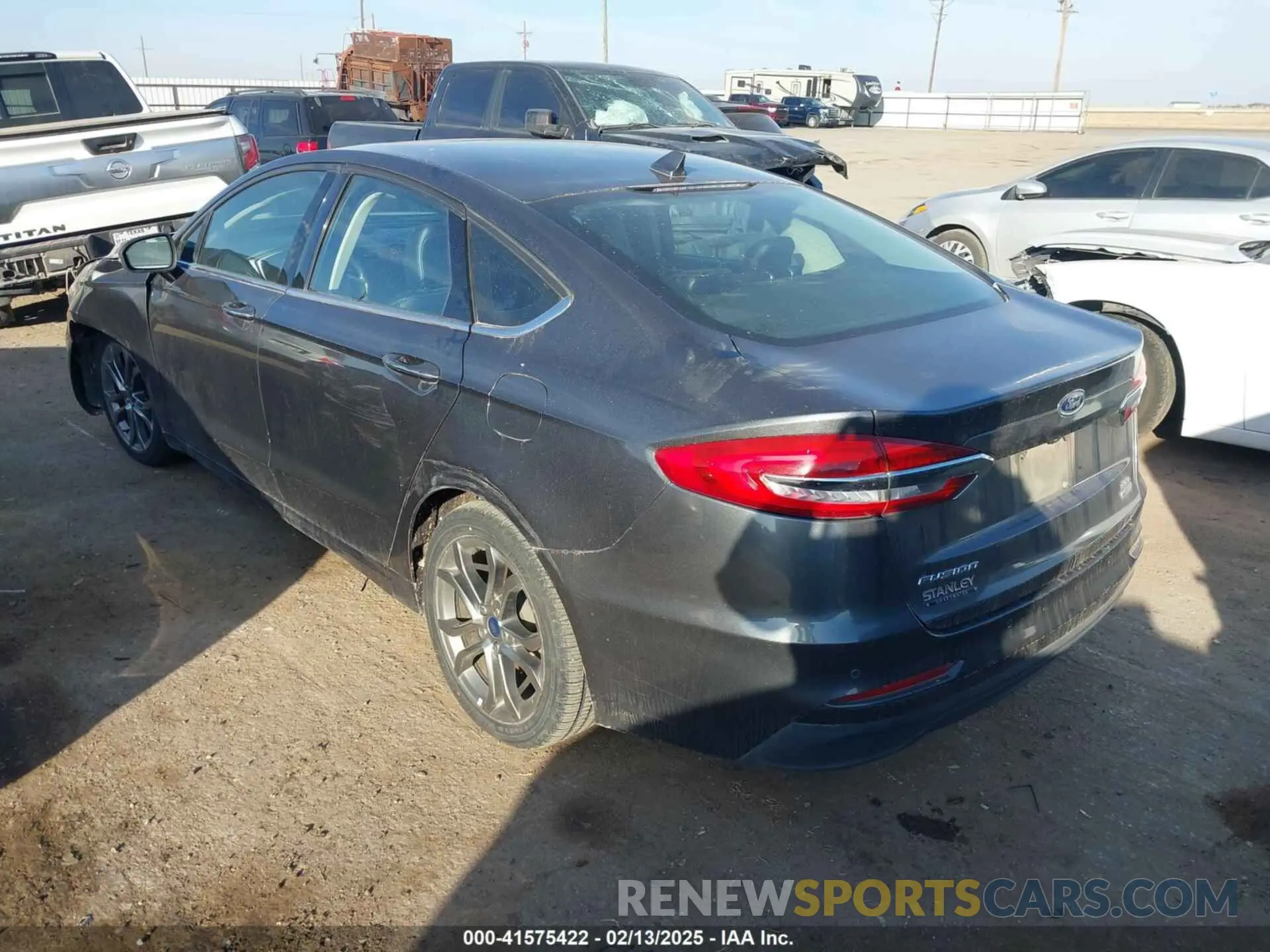 3 fotografías del automóvil dañado 3FA6P0CD8LR117551 FORD FUSION 2020