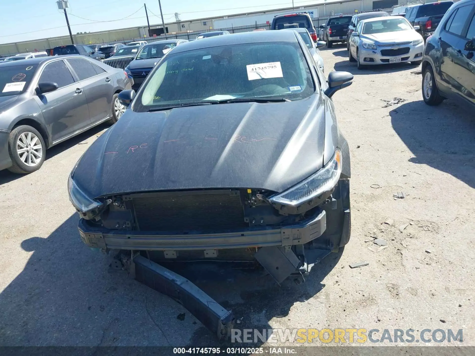 6 fotografías del automóvil dañado 3FA6P0CD8LR177474 FORD FUSION 2020