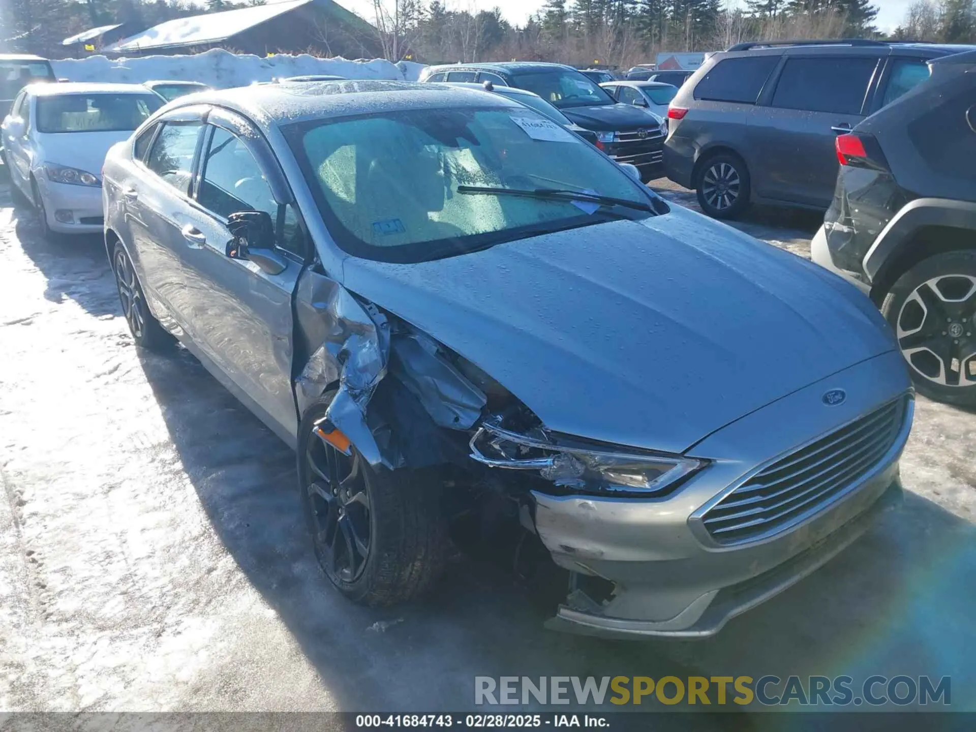 1 fotografías del automóvil dañado 3FA6P0CD9LR130972 FORD FUSION 2020