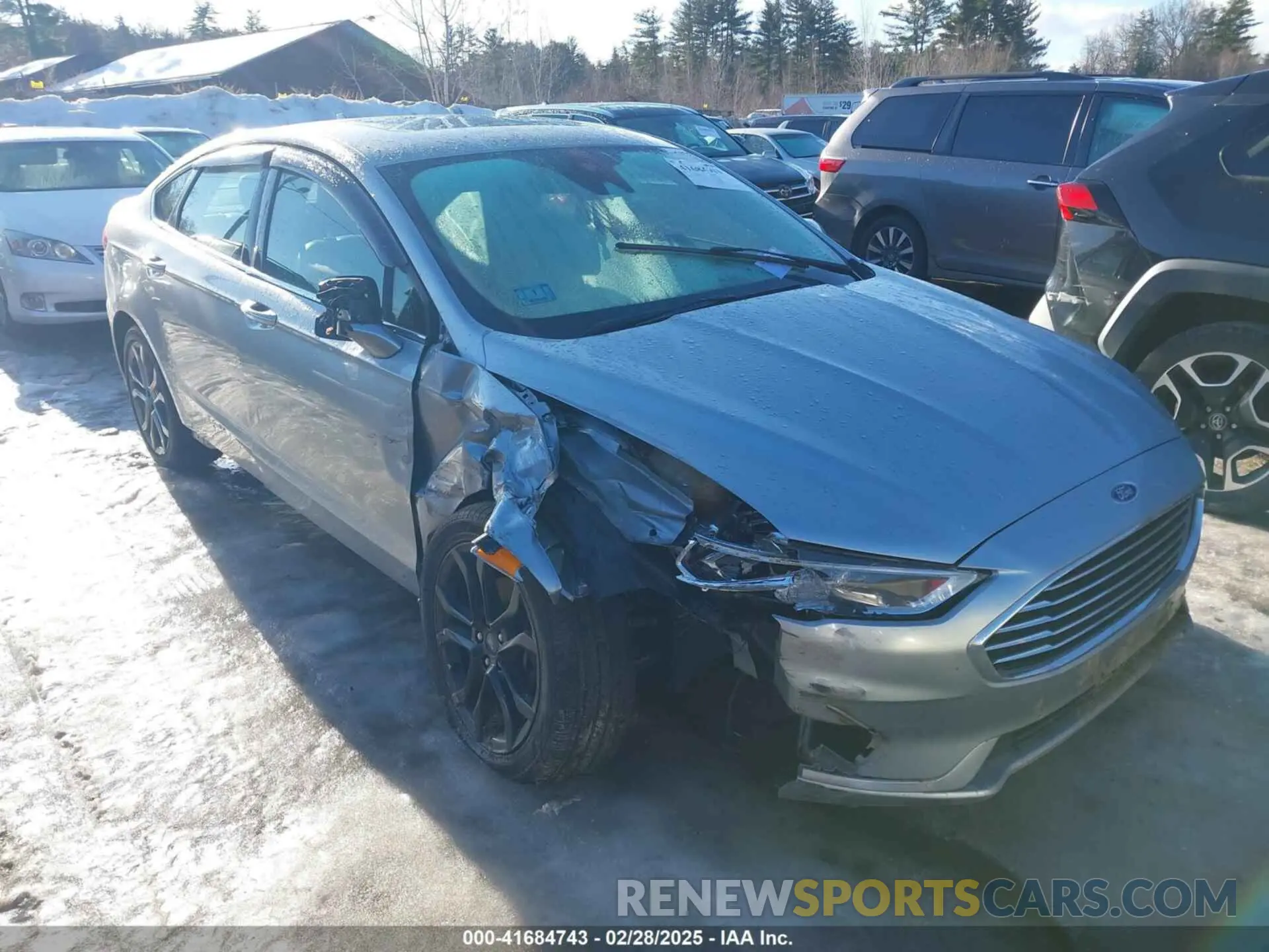 12 fotografías del automóvil dañado 3FA6P0CD9LR130972 FORD FUSION 2020