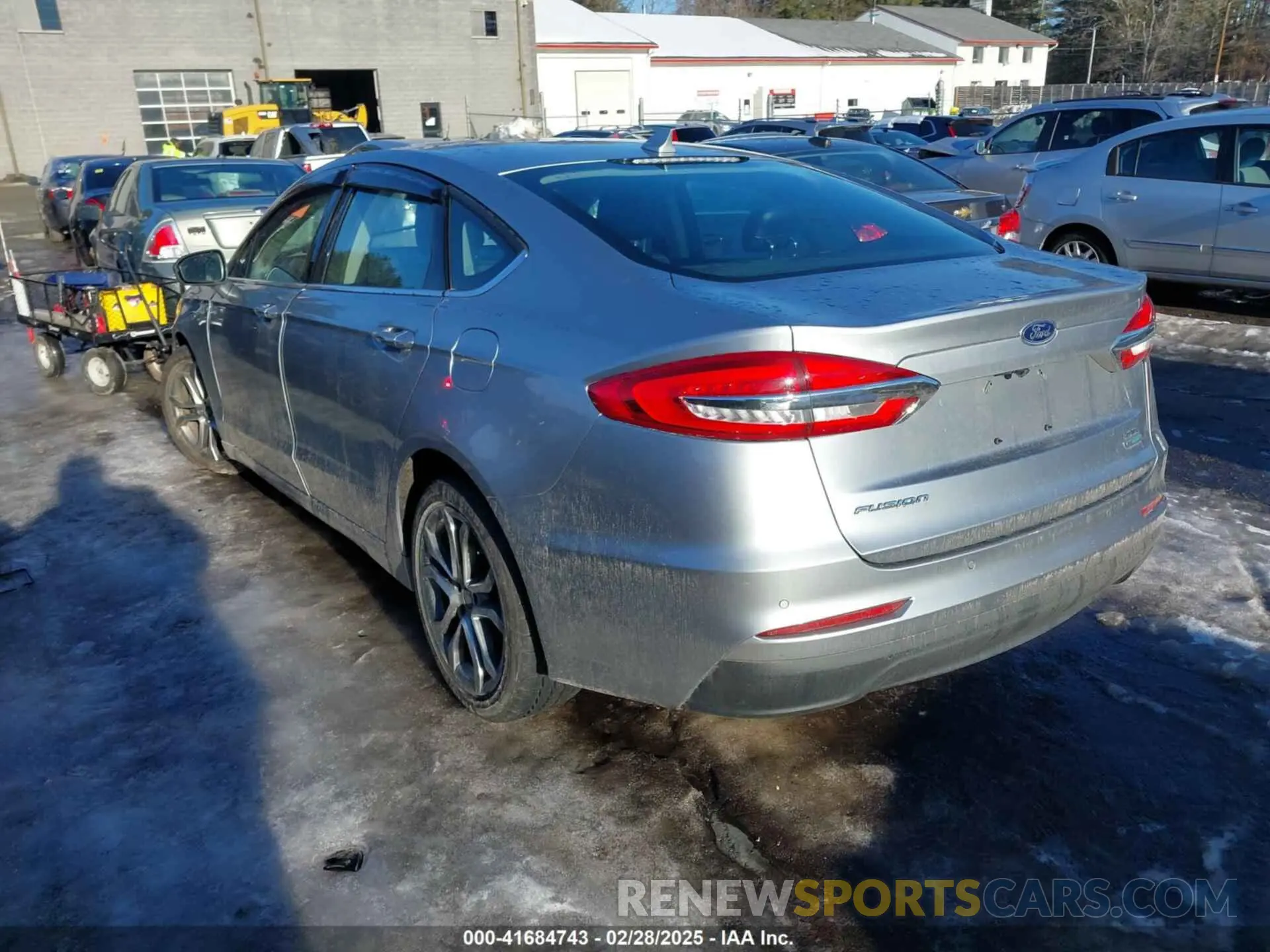 3 fotografías del automóvil dañado 3FA6P0CD9LR130972 FORD FUSION 2020