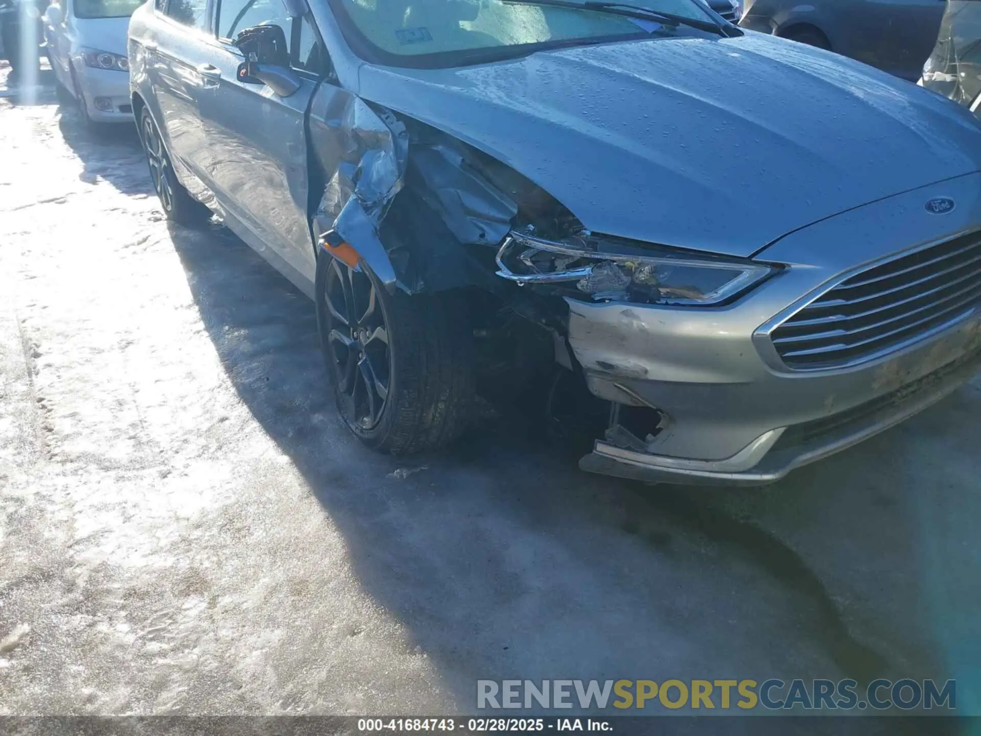 6 fotografías del automóvil dañado 3FA6P0CD9LR130972 FORD FUSION 2020
