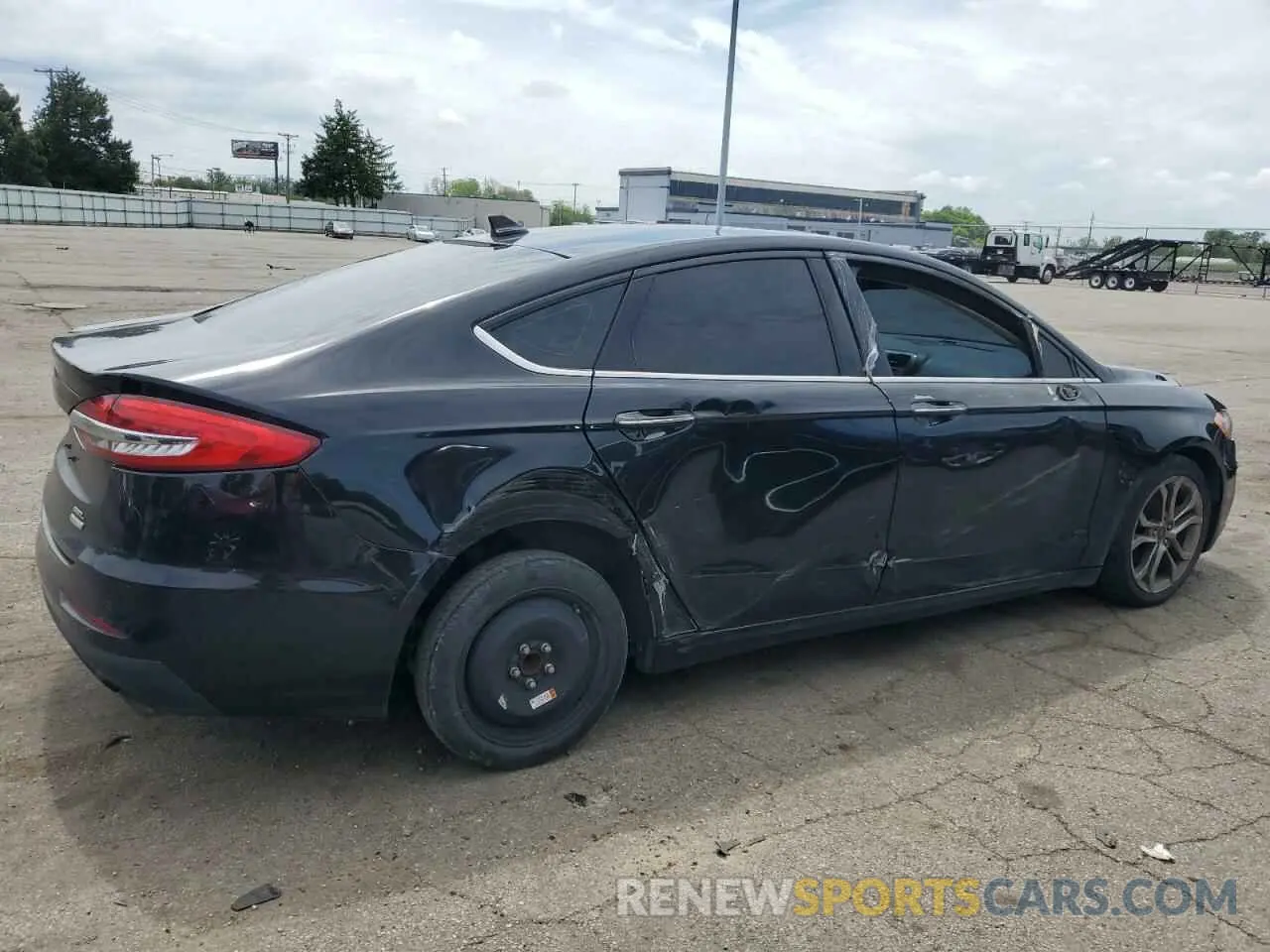 3 fotografías del automóvil dañado 3FA6P0CD9LR136772 FORD FUSION 2020