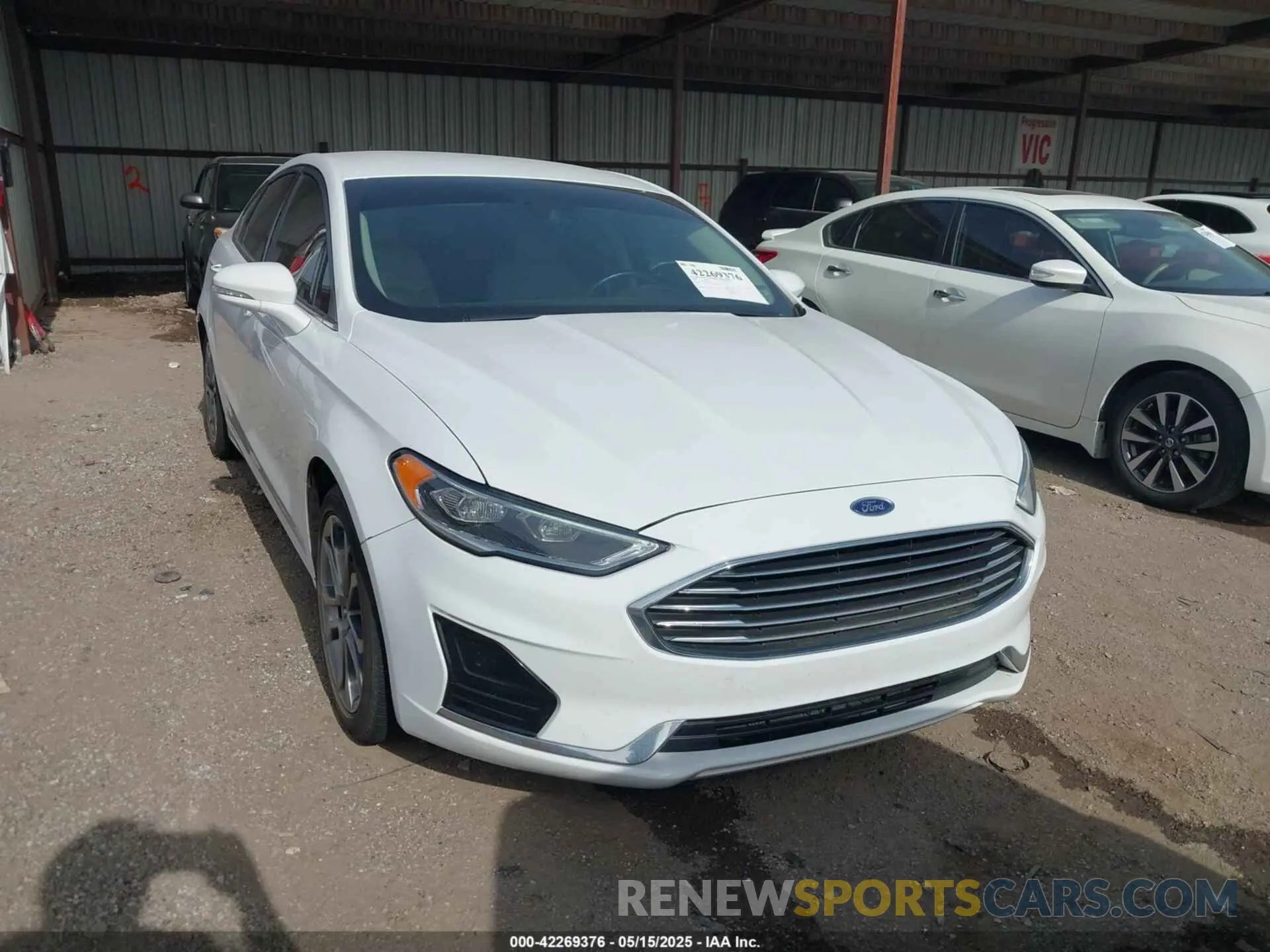 1 fotografías del automóvil dañado 3FA6P0CD9LR195854 FORD FUSION 2020