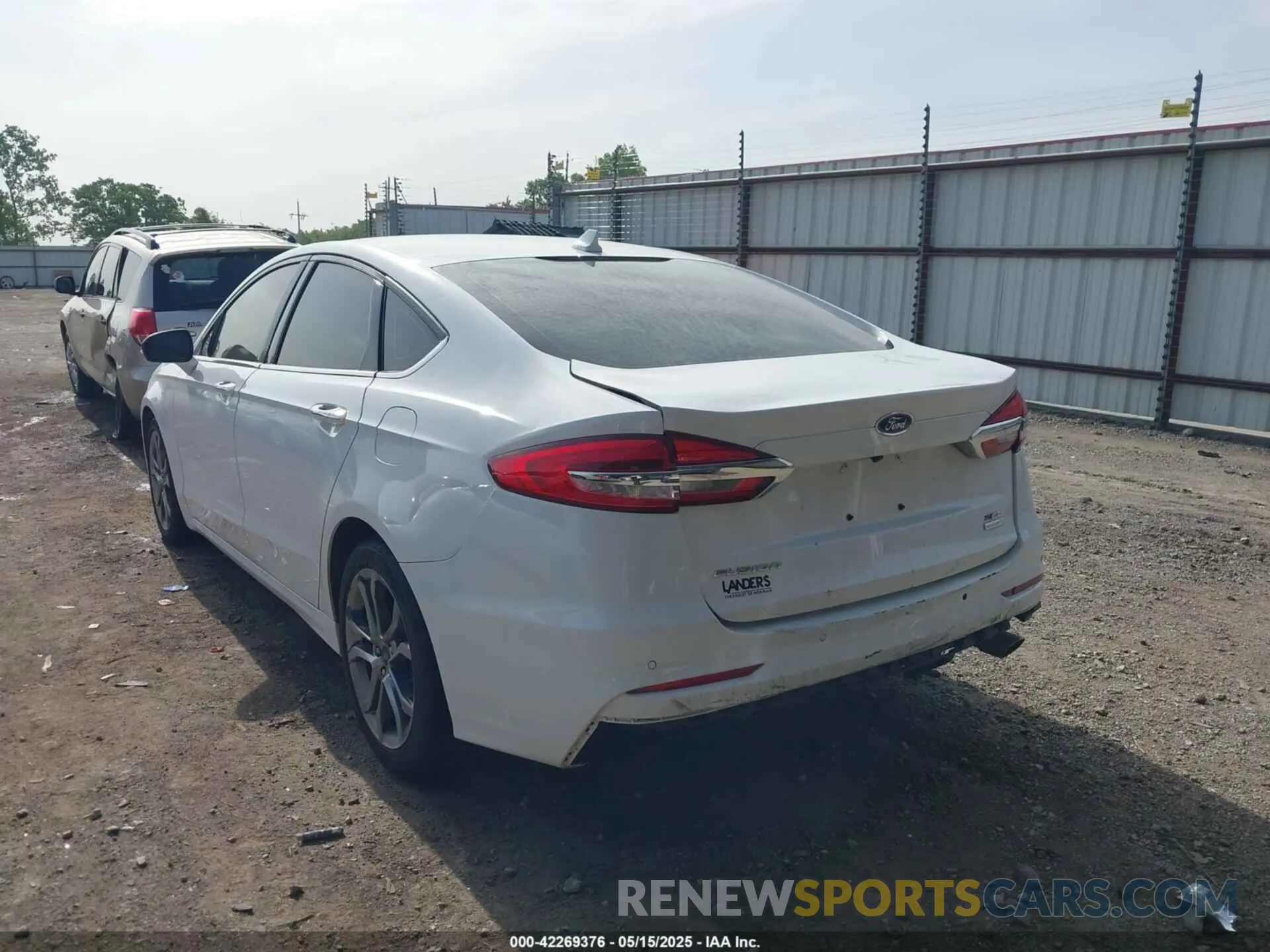 3 fotografías del automóvil dañado 3FA6P0CD9LR195854 FORD FUSION 2020