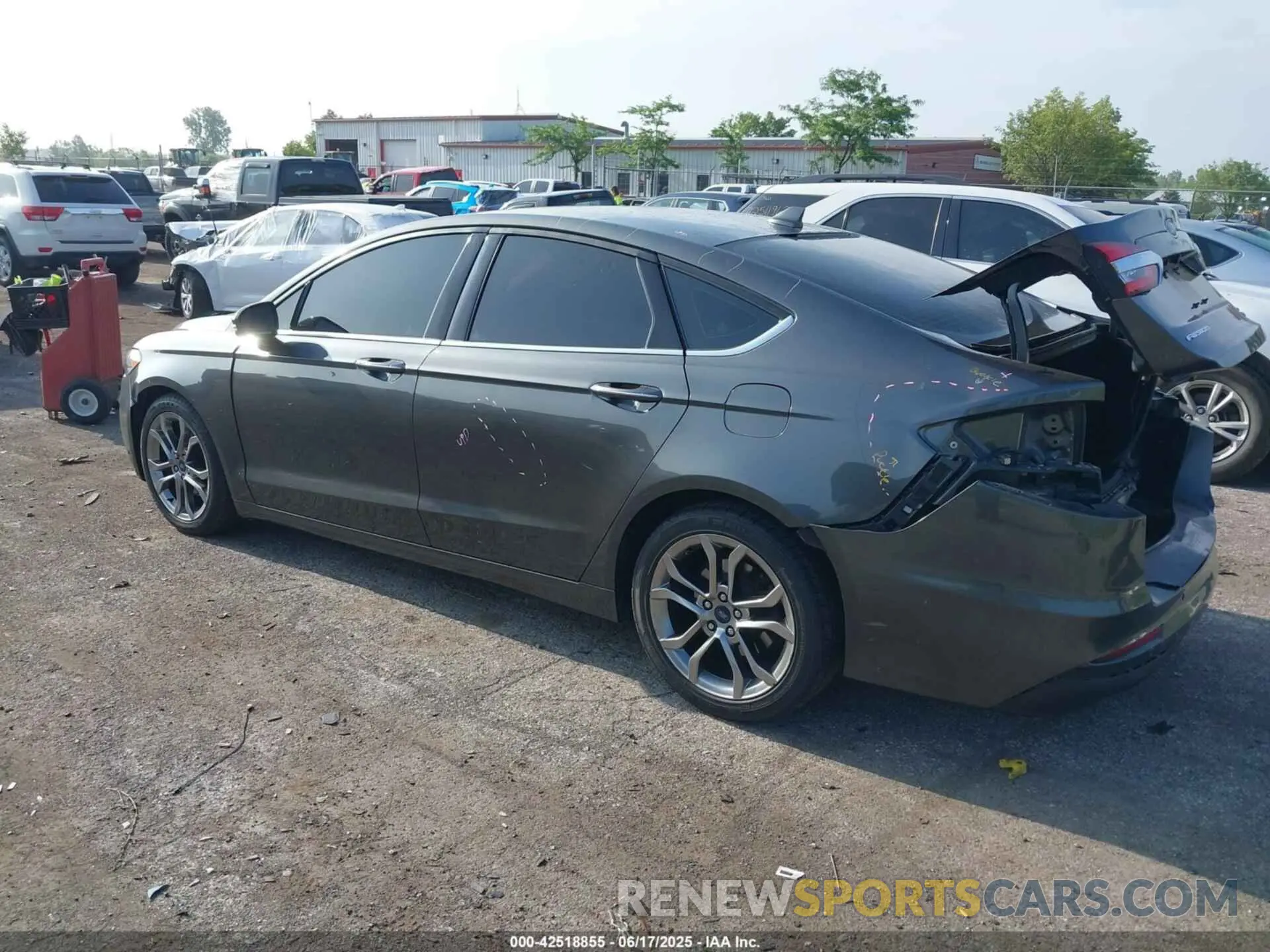3 fotografías del automóvil dañado 3FA6P0CD9LR229470 FORD FUSION 2020