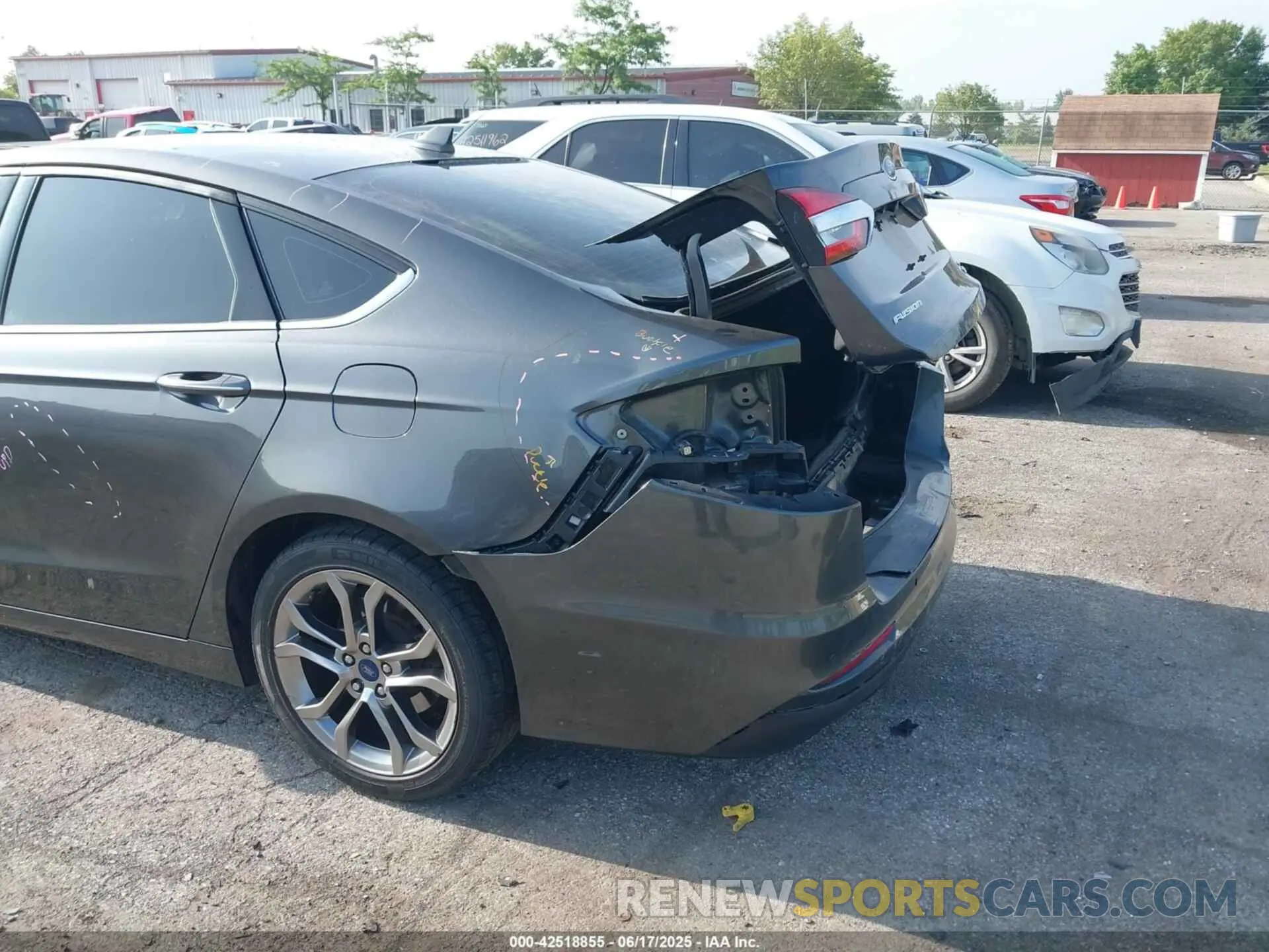 6 fotografías del automóvil dañado 3FA6P0CD9LR229470 FORD FUSION 2020