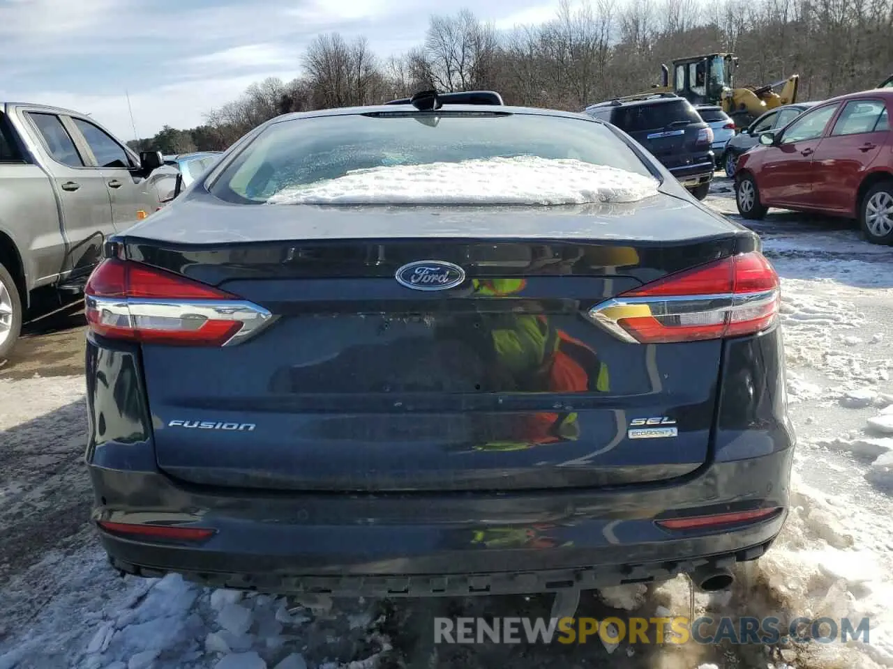 6 fotografías del automóvil dañado 3FA6P0CDXLR128292 FORD FUSION 2020