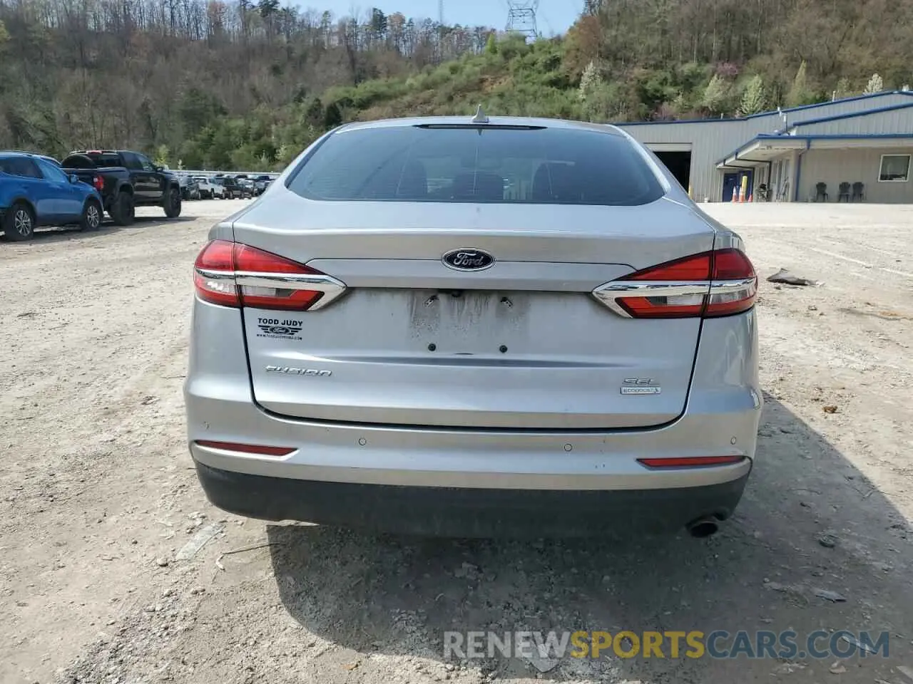 6 fotografías del automóvil dañado 3FA6P0CDXLR193322 FORD FUSION 2020
