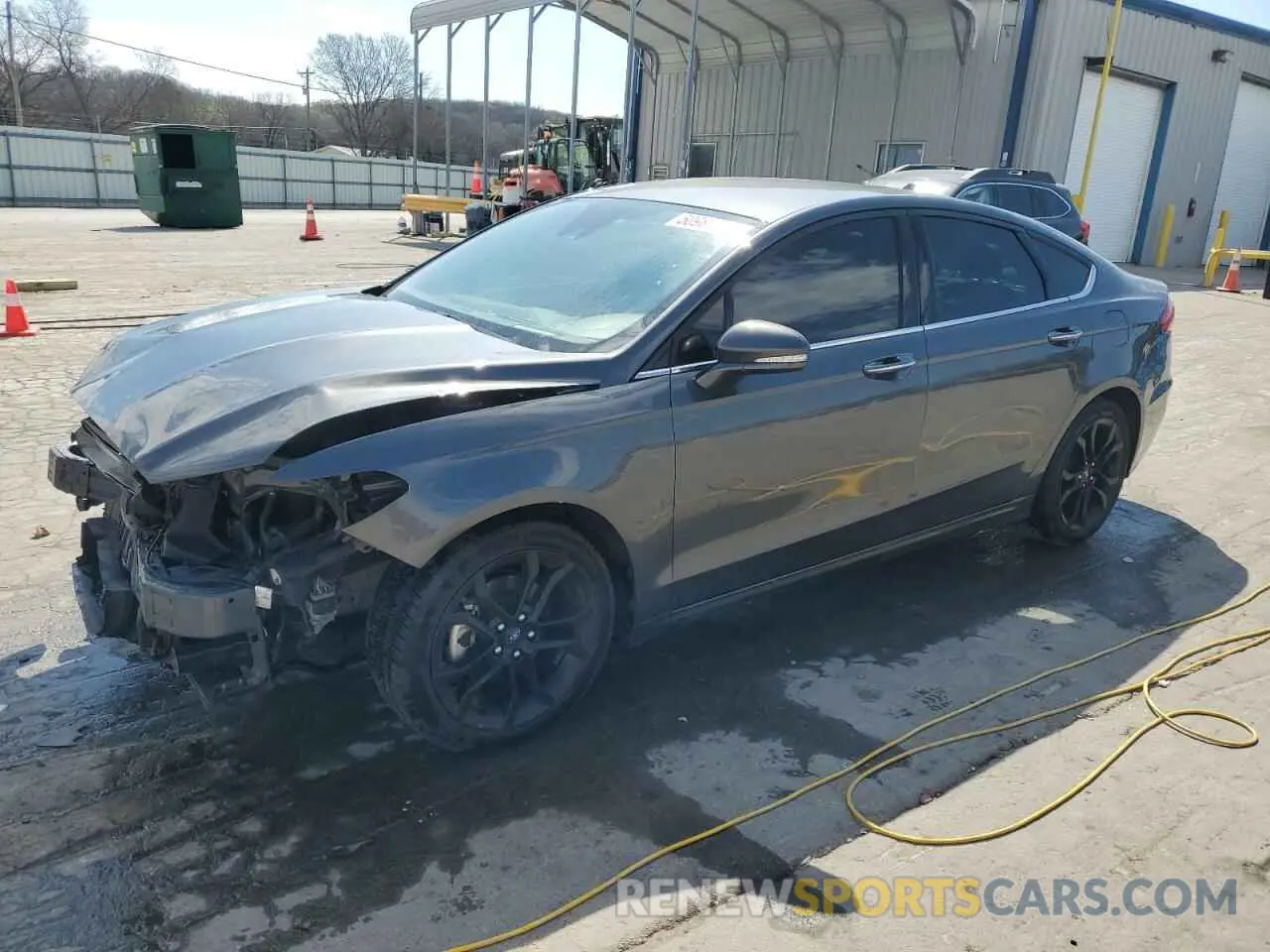 1 fotografías del automóvil dañado 3FA6P0CDXLR256306 FORD FUSION 2020