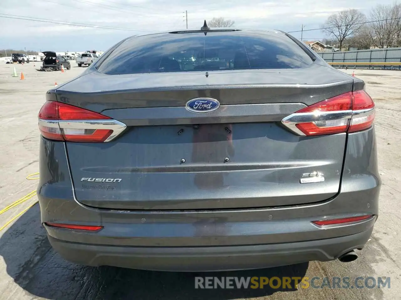 6 fotografías del automóvil dañado 3FA6P0CDXLR256306 FORD FUSION 2020