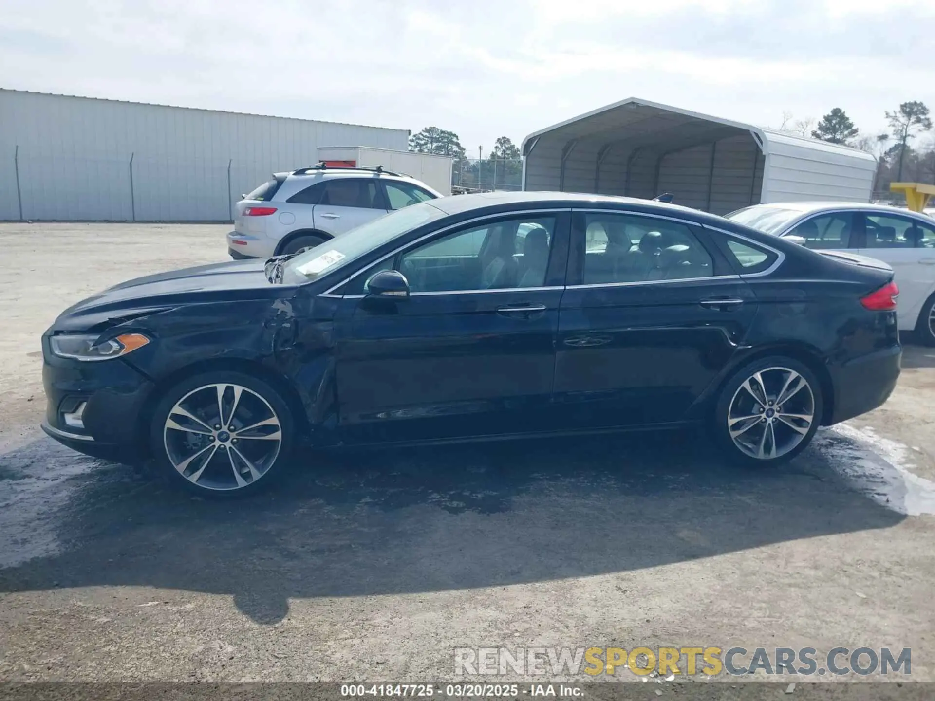 14 fotografías del automóvil dañado 3FA6P0D90LR137979 FORD FUSION 2020