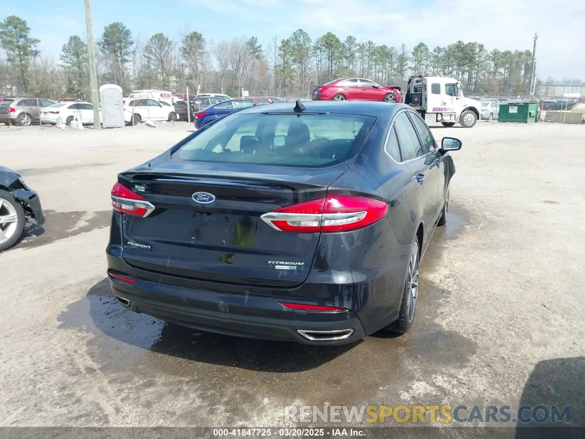 4 fotografías del automóvil dañado 3FA6P0D90LR137979 FORD FUSION 2020
