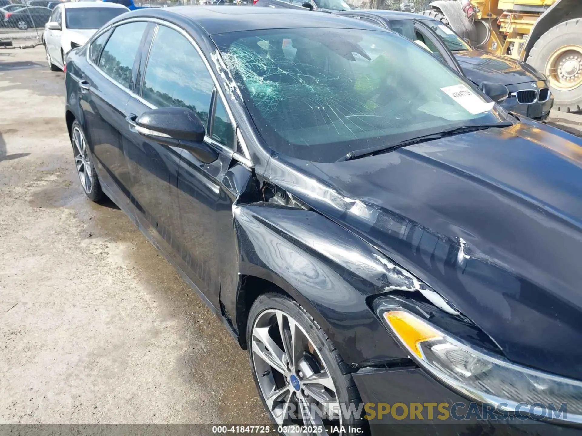 6 fotografías del automóvil dañado 3FA6P0D90LR137979 FORD FUSION 2020