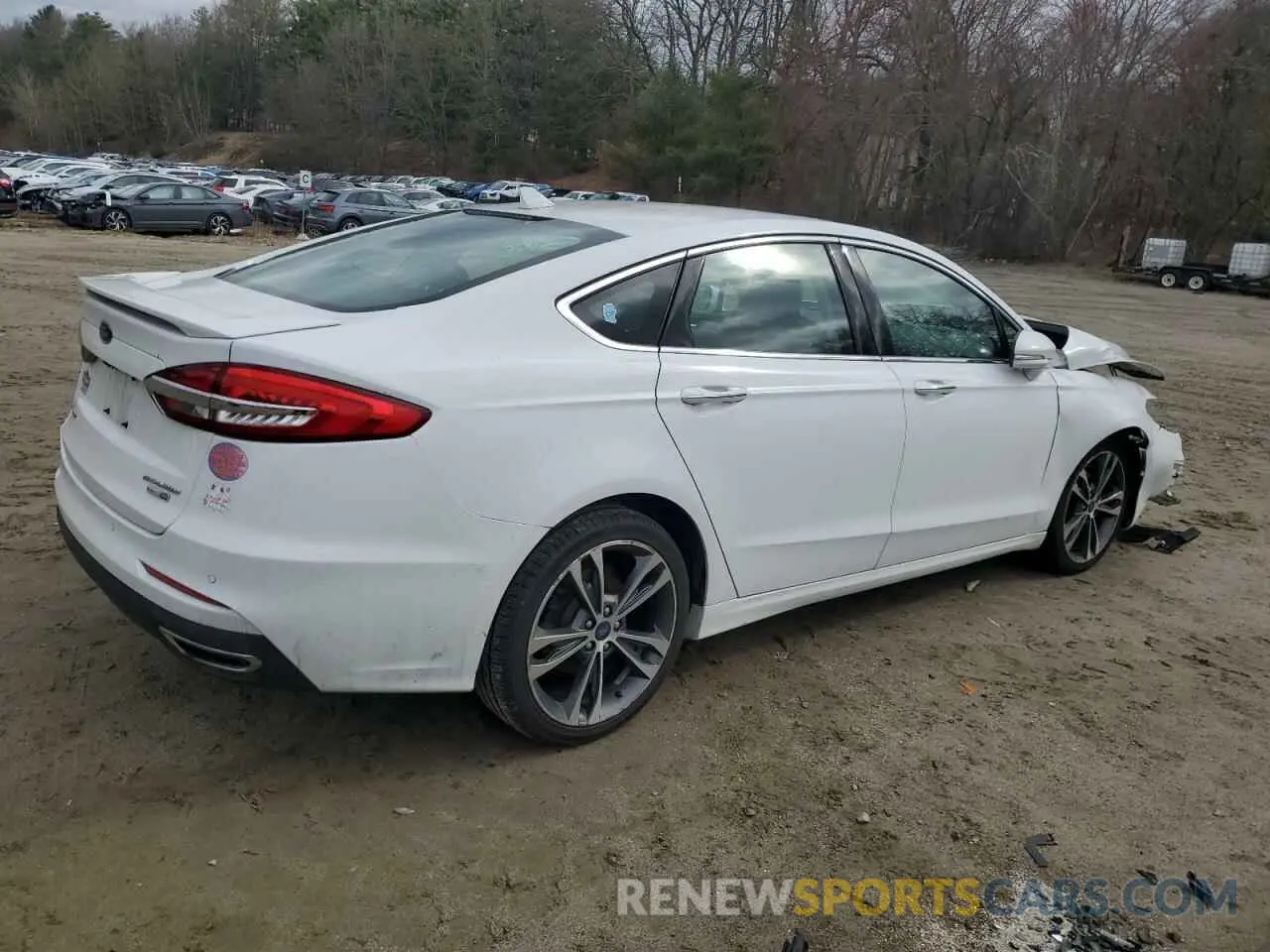3 fotografías del automóvil dañado 3FA6P0D90LR152398 FORD FUSION 2020