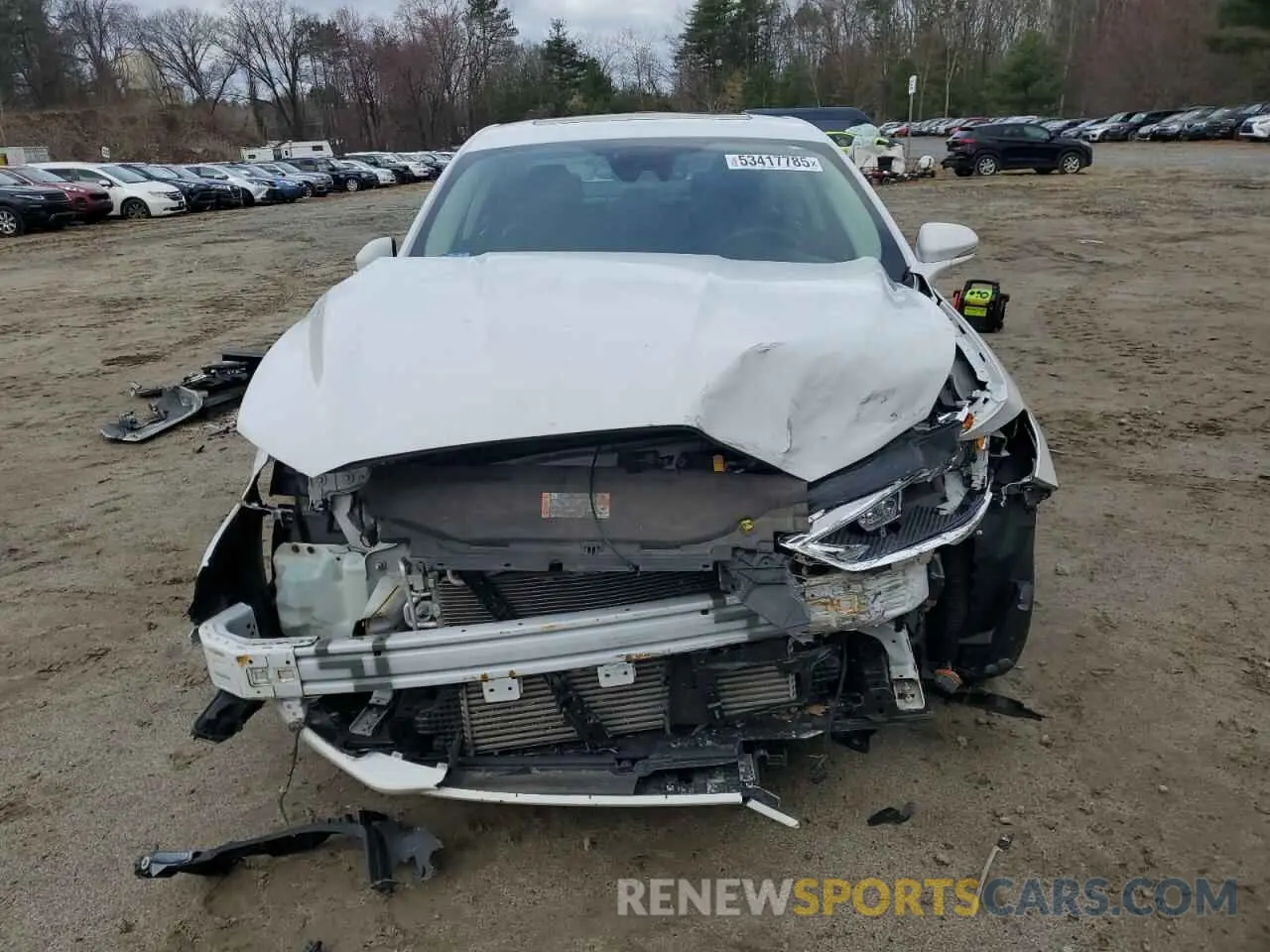 5 fotografías del automóvil dañado 3FA6P0D90LR152398 FORD FUSION 2020