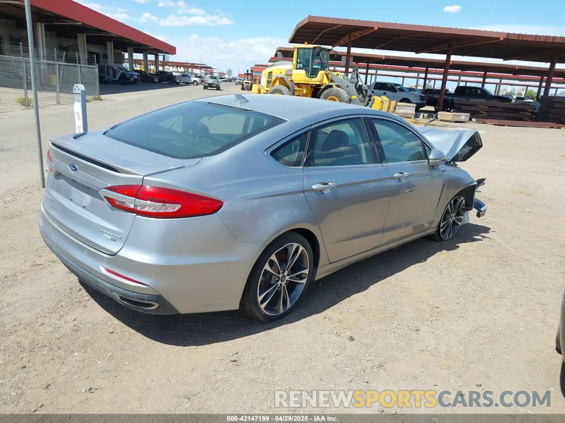 4 fotografías del automóvil dañado 3FA6P0D92LR136722 FORD FUSION 2020