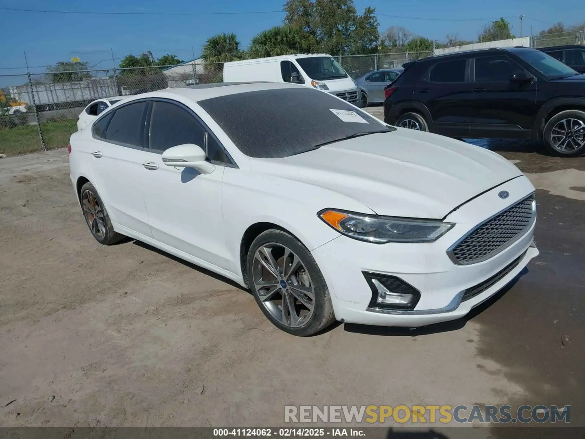 1 fotografías del automóvil dañado 3FA6P0D92LR153181 FORD FUSION 2020