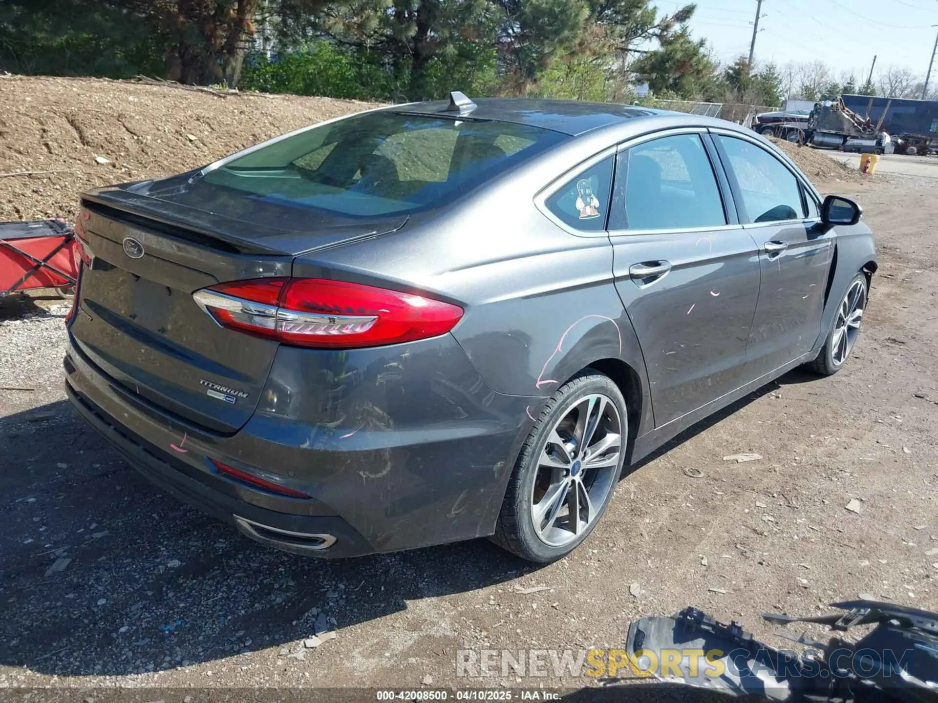 4 fotografías del automóvil dañado 3FA6P0D92LR175469 FORD FUSION 2020