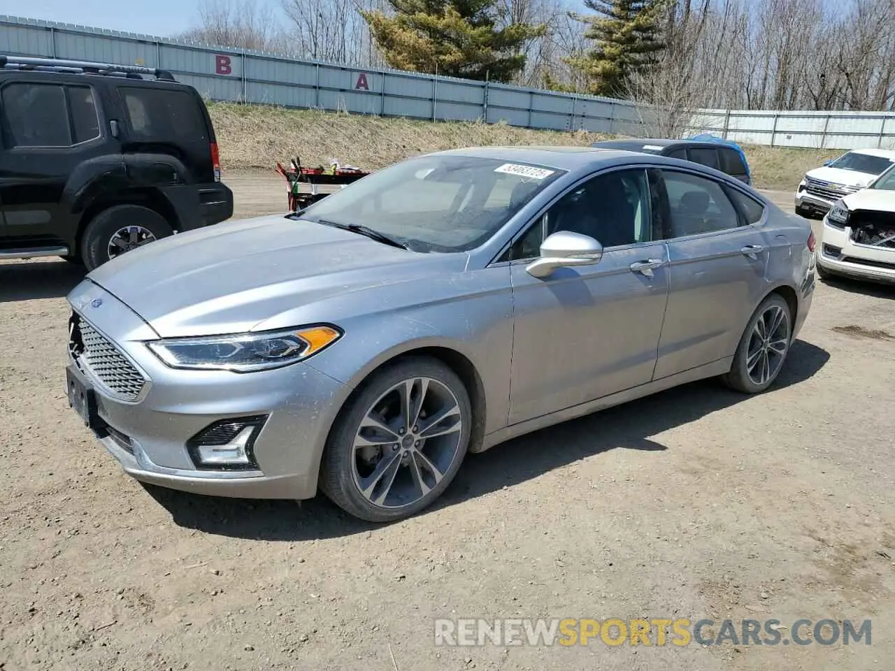 1 fotografías del automóvil dañado 3FA6P0D92LR192336 FORD FUSION 2020