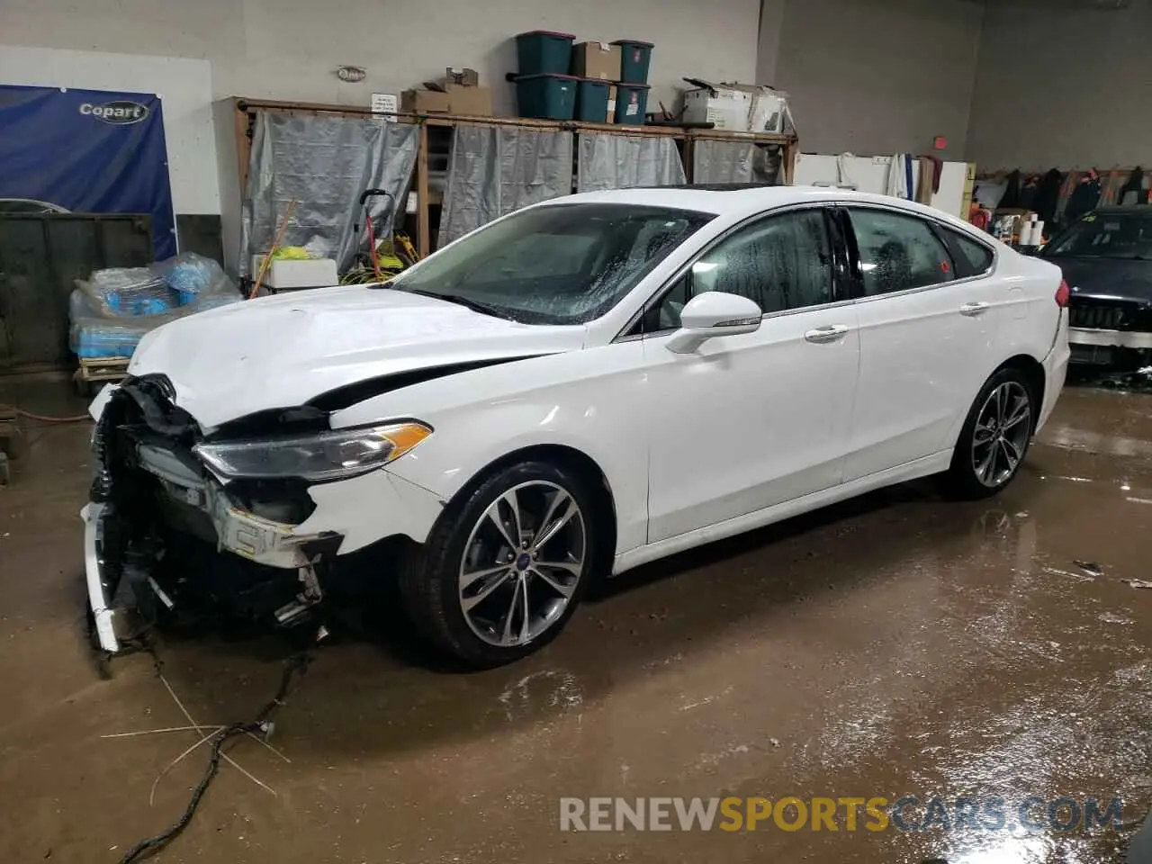 1 fotografías del automóvil dañado 3FA6P0D93LR116916 FORD FUSION 2020