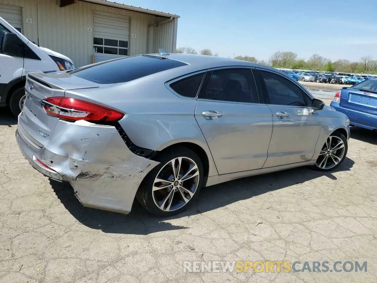 3 fotografías del automóvil dañado 3FA6P0D93LR117113 FORD FUSION 2020