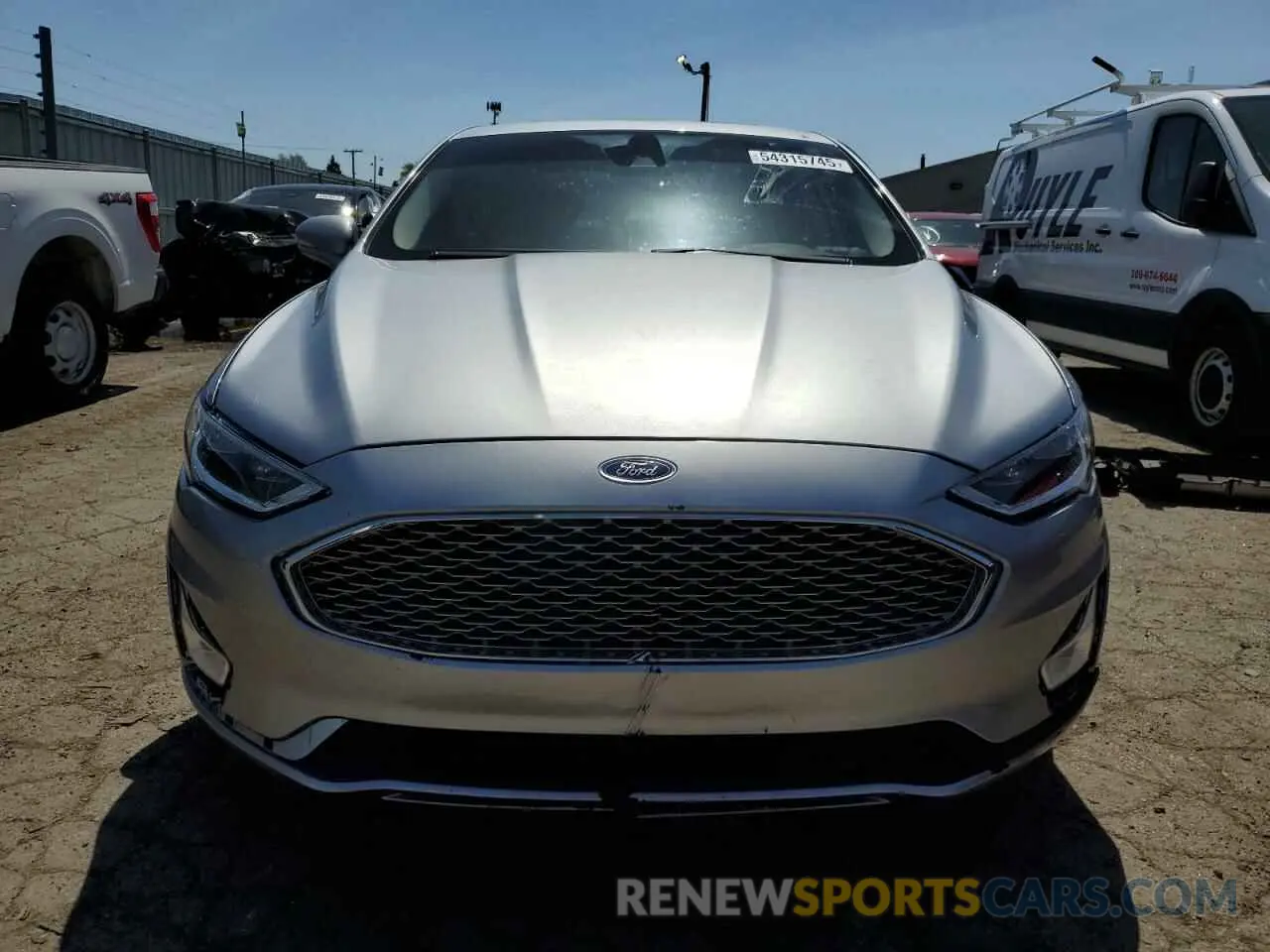 5 fotografías del automóvil dañado 3FA6P0D93LR117113 FORD FUSION 2020