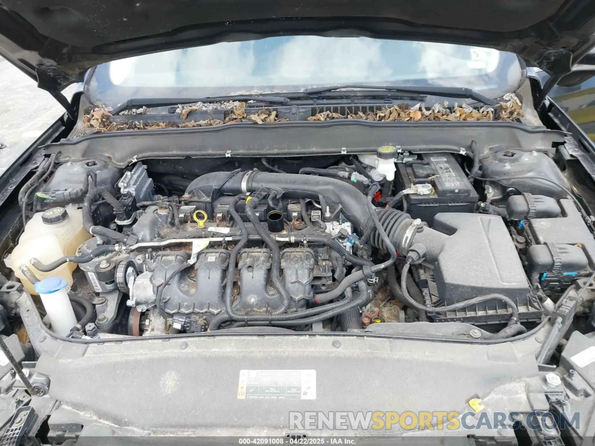 10 fotografías del automóvil dañado 3FA6P0D93LR117287 FORD FUSION 2020