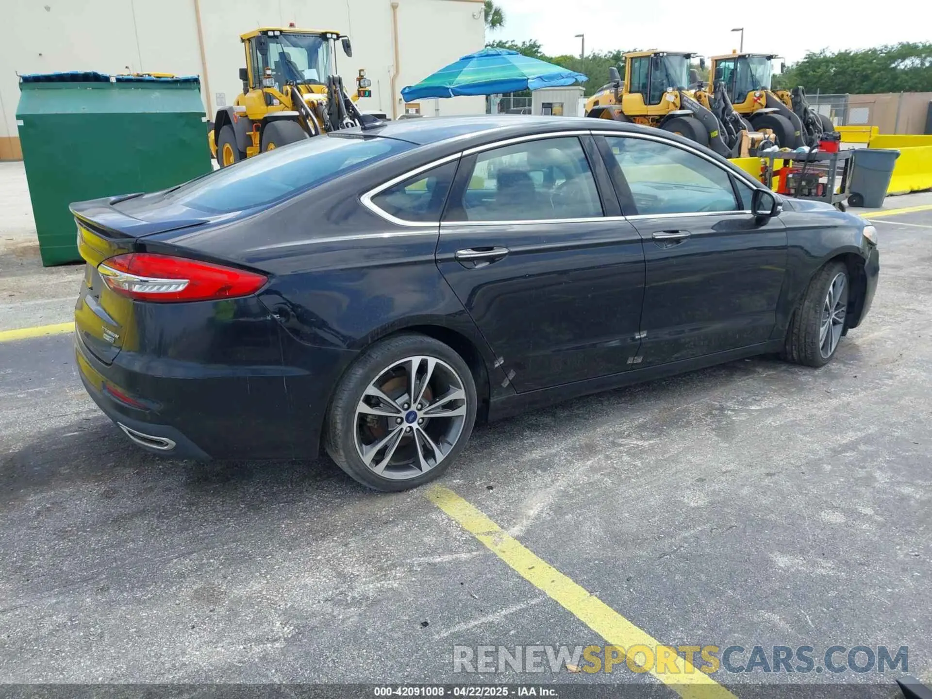 4 fotografías del automóvil dañado 3FA6P0D93LR117287 FORD FUSION 2020