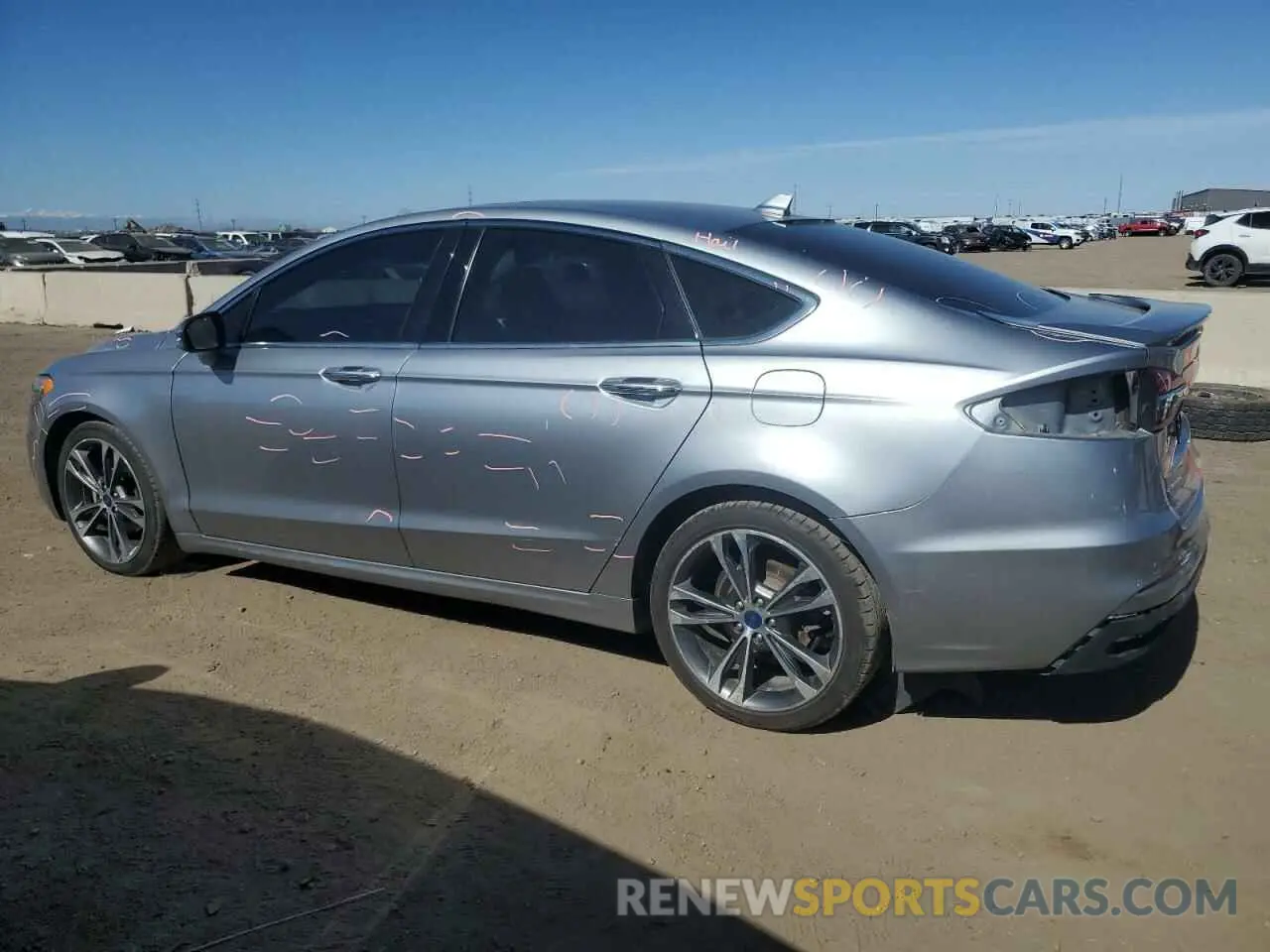 2 fotografías del automóvil dañado 3FA6P0D93LR117984 FORD FUSION 2020