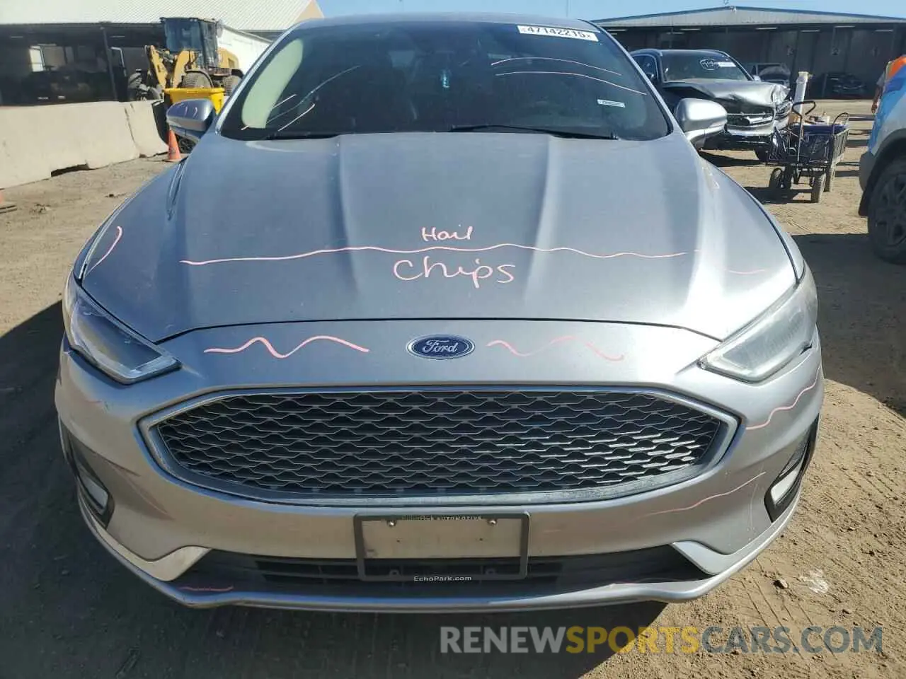 5 fotografías del automóvil dañado 3FA6P0D93LR117984 FORD FUSION 2020