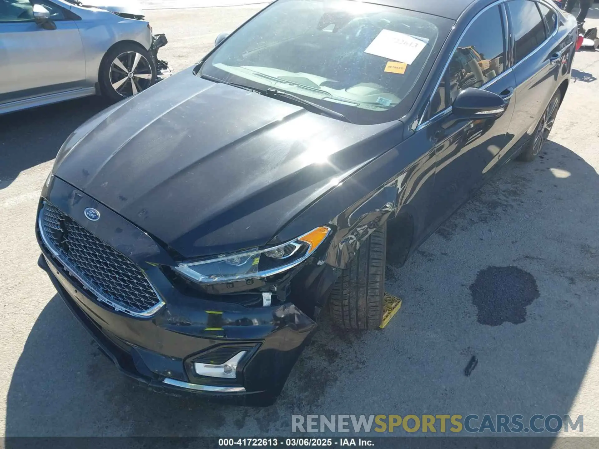 6 fotografías del automóvil dañado 3FA6P0D93LR131495 FORD FUSION 2020
