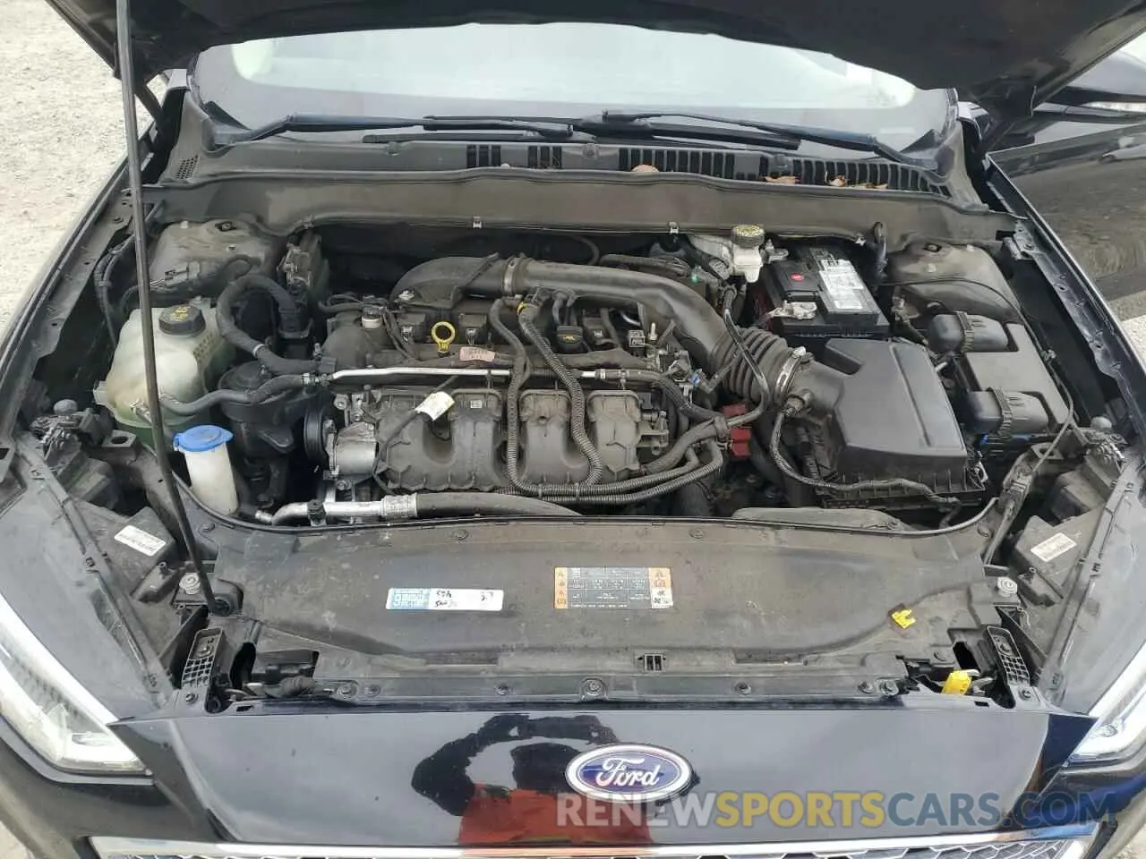 11 fotografías del automóvil dañado 3FA6P0D93LR205482 FORD FUSION 2020