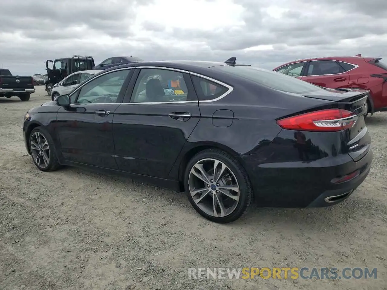 2 fotografías del automóvil dañado 3FA6P0D93LR205482 FORD FUSION 2020