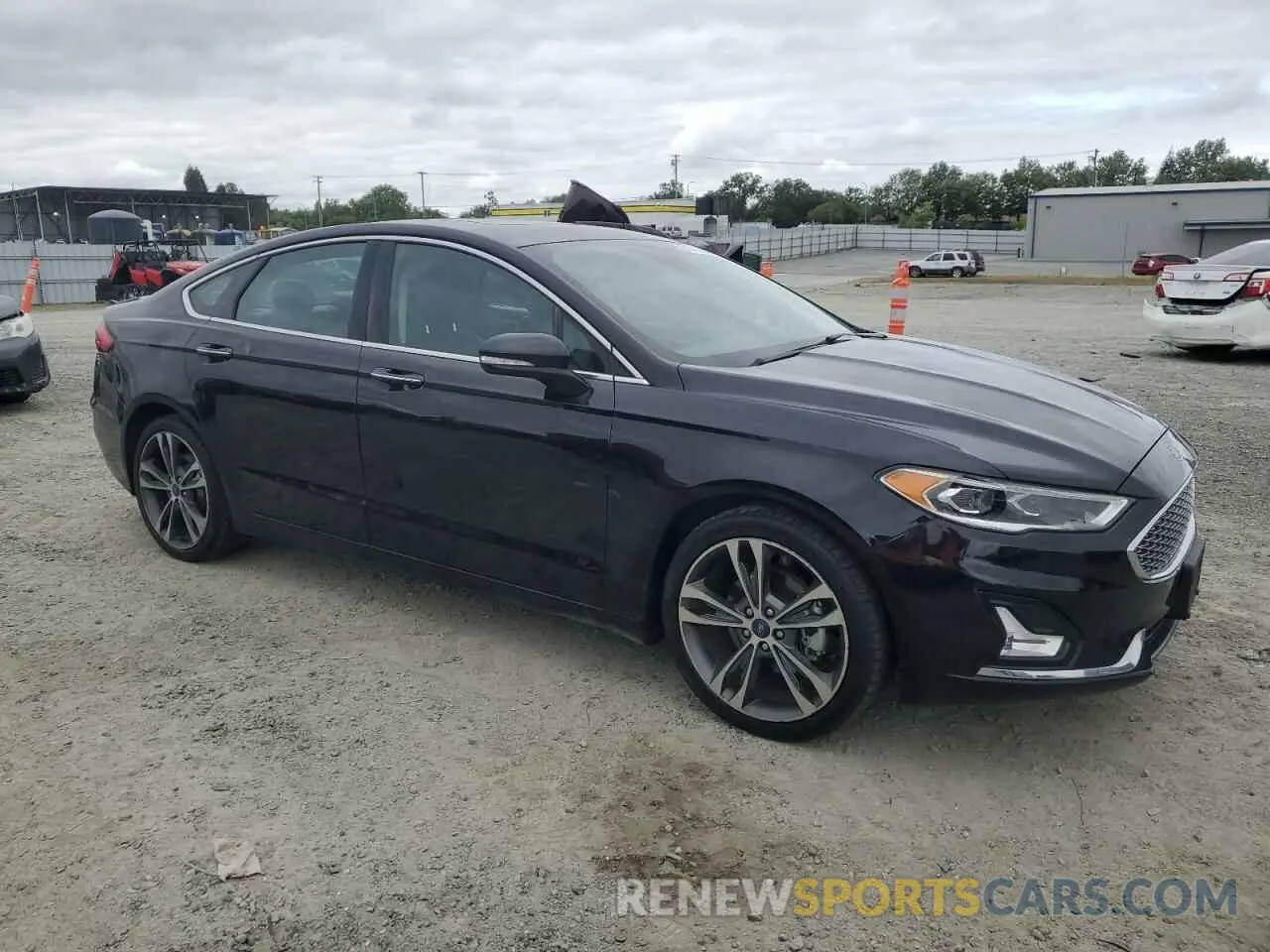 4 fotografías del automóvil dañado 3FA6P0D93LR205482 FORD FUSION 2020