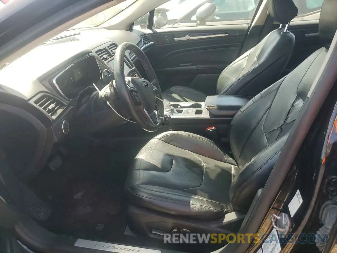 7 fotografías del automóvil dañado 3FA6P0D93LR205482 FORD FUSION 2020