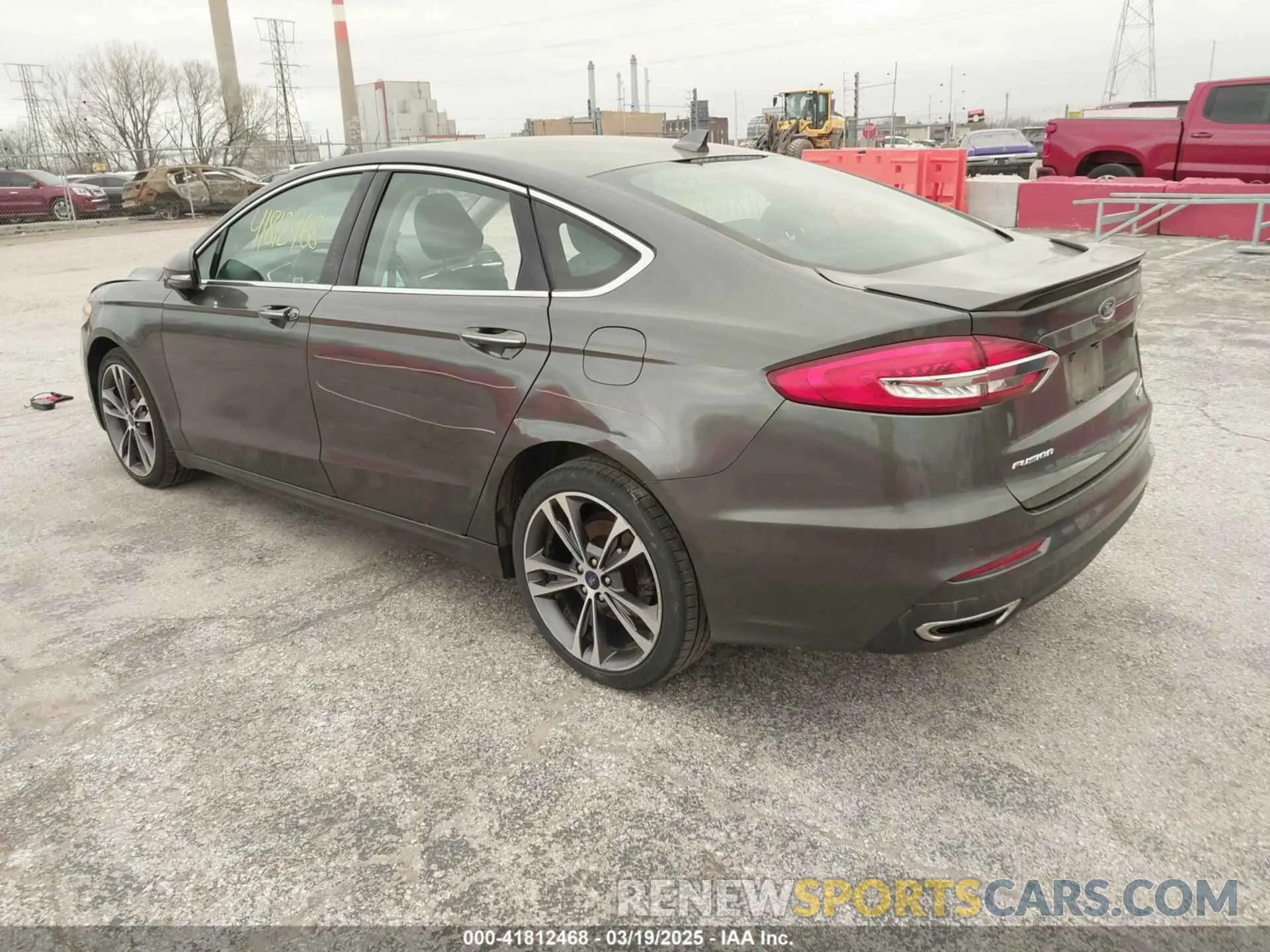 3 fotografías del automóvil dañado 3FA6P0D94LR138861 FORD FUSION 2020