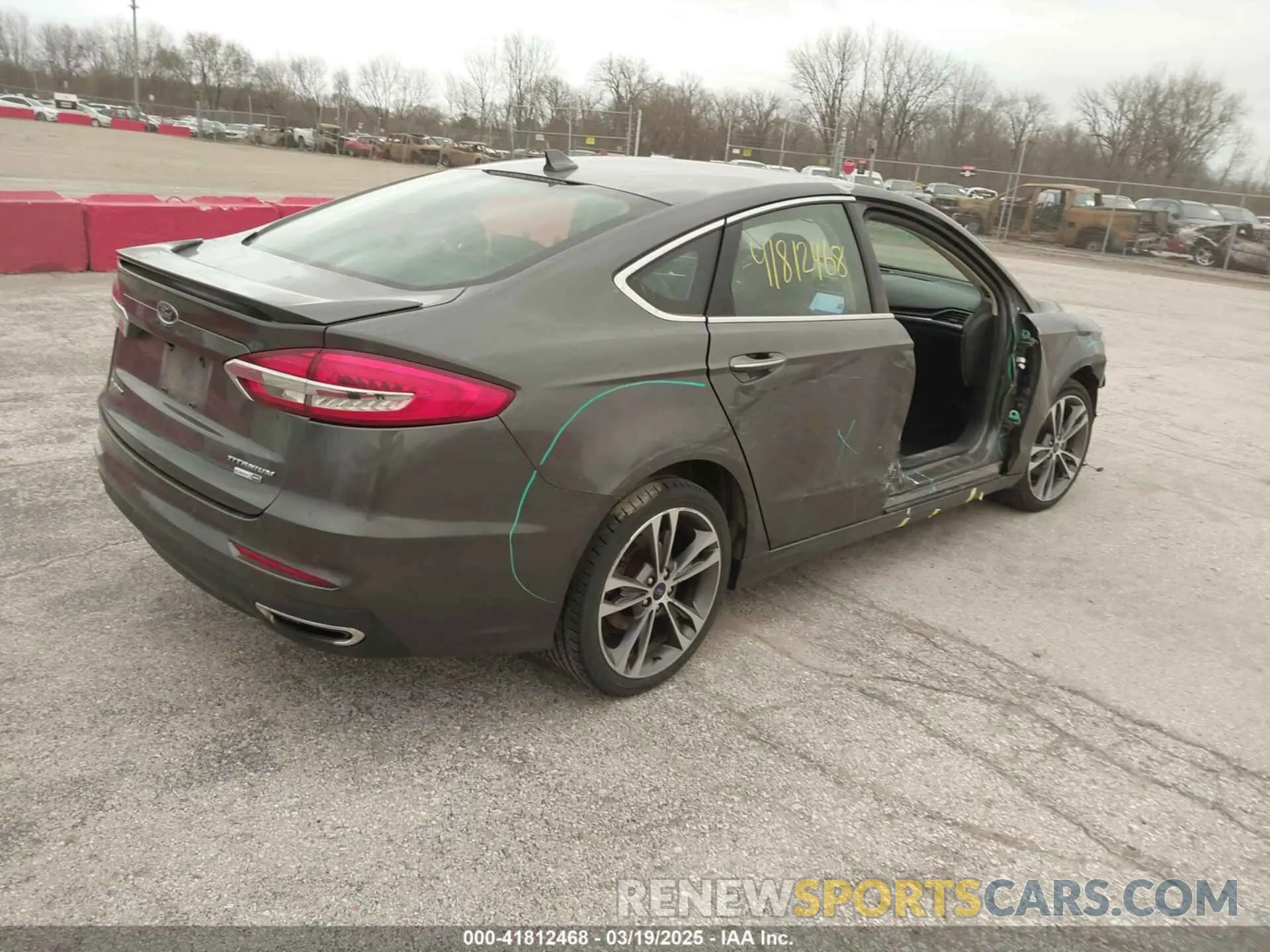 4 fotografías del automóvil dañado 3FA6P0D94LR138861 FORD FUSION 2020