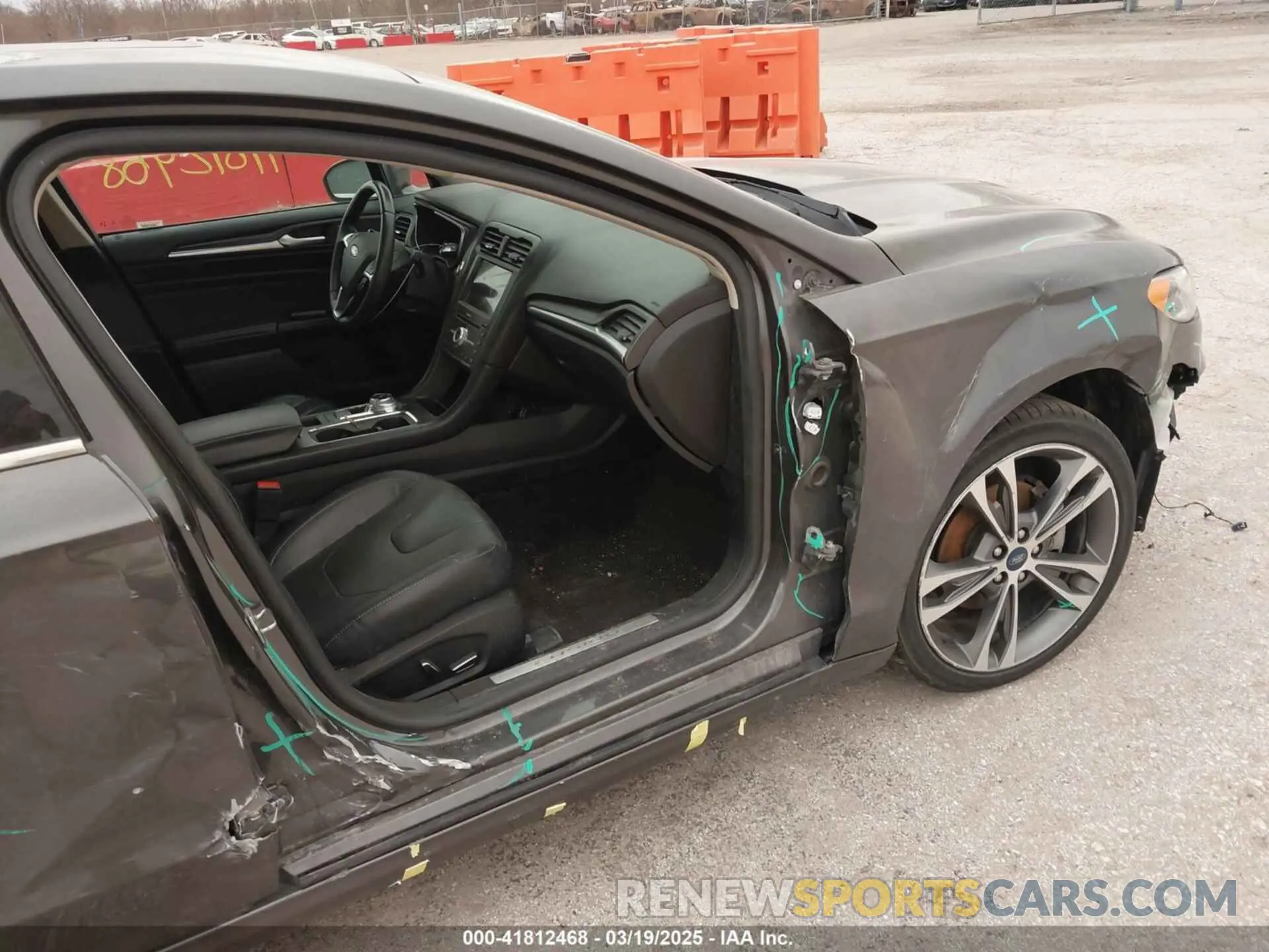 6 fotografías del automóvil dañado 3FA6P0D94LR138861 FORD FUSION 2020