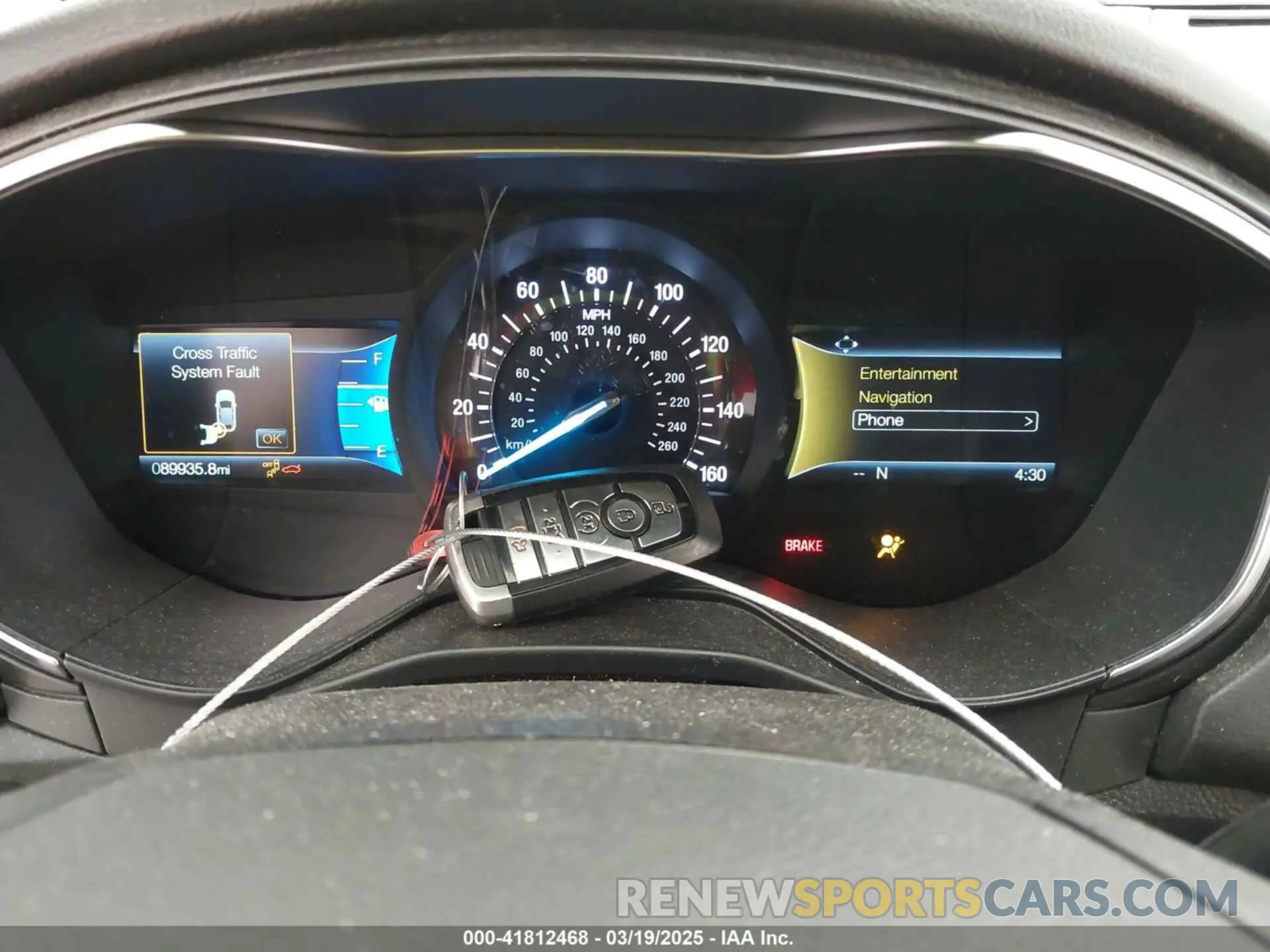7 fotografías del automóvil dañado 3FA6P0D94LR138861 FORD FUSION 2020